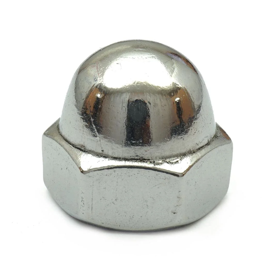 #1024 Acorn Nuts, Stainless Steel, 25 Pack