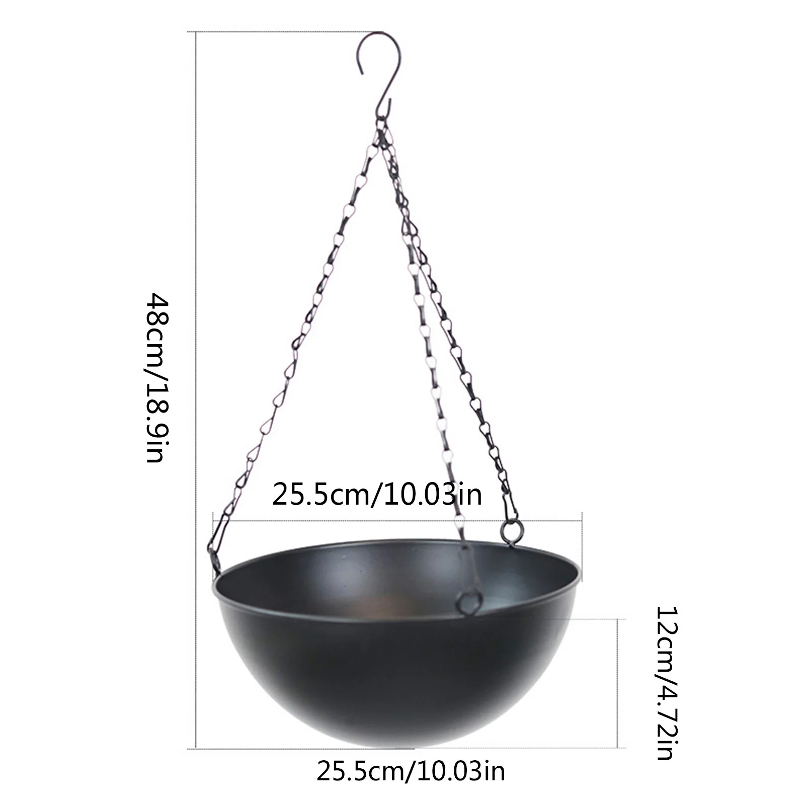 Lightning Deals Of Today Chain Hanging Flower Pot Hanging Wall Hanging Pot Green Flowers Hanging Bucket Phalaenopsis Creative Decoration Pot Small Hanging Pot