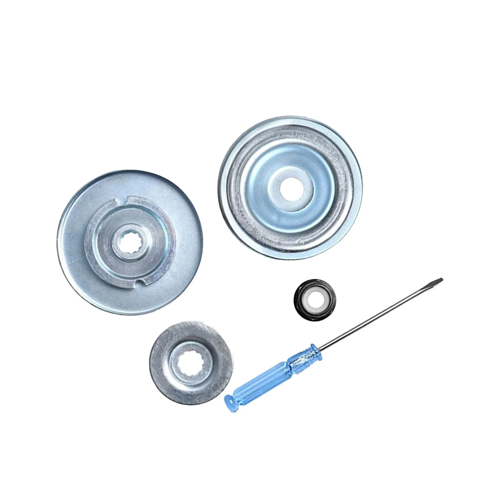 Metal Brush Cutter Accessories Set, Lawnmower Blade Adapter Replacements for Lawnmower Gardening Machine, String Trimmer Brush Cutter 5Pcs