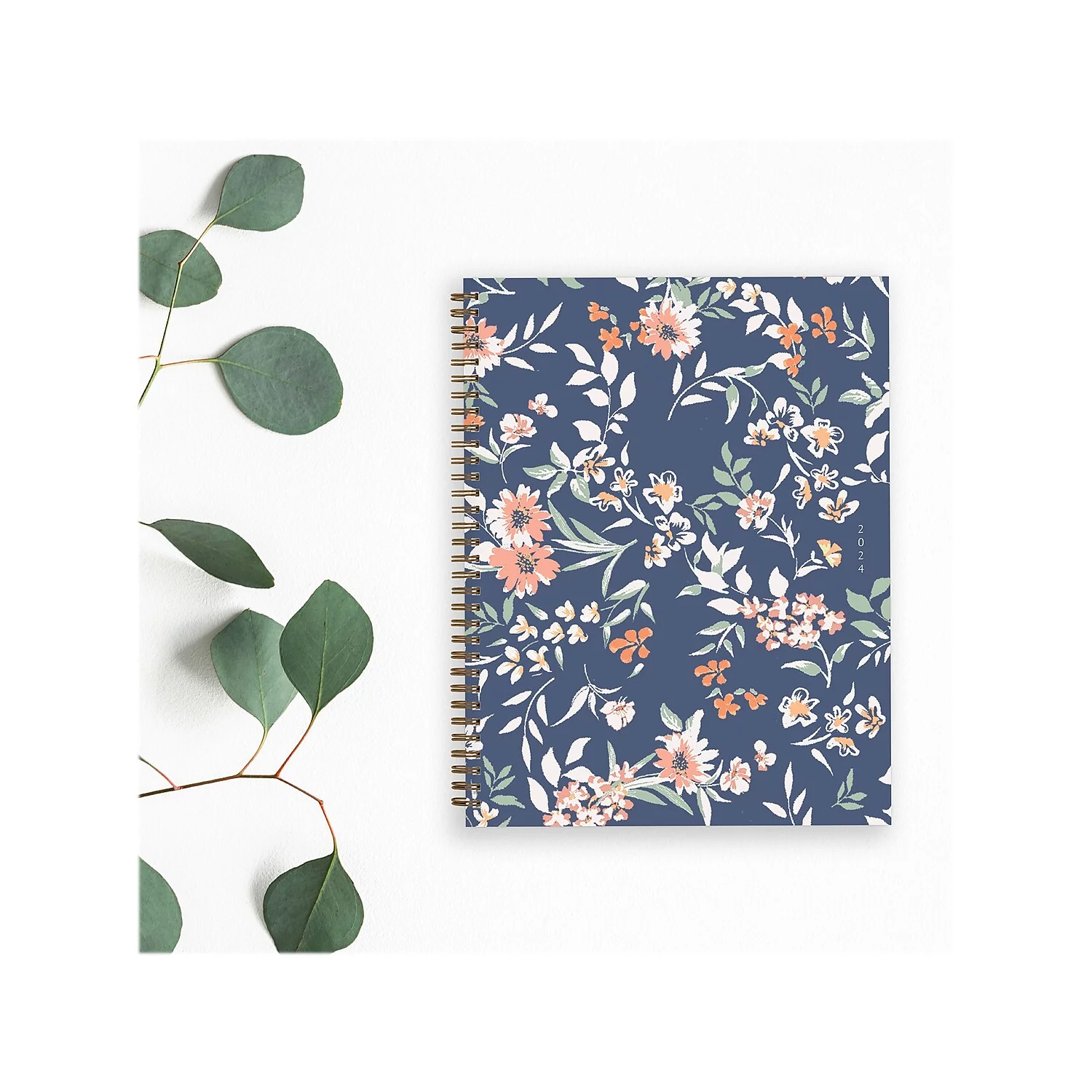 2024 Weekly Monthly Planner, 8.5x11, Blue Sky, Effie