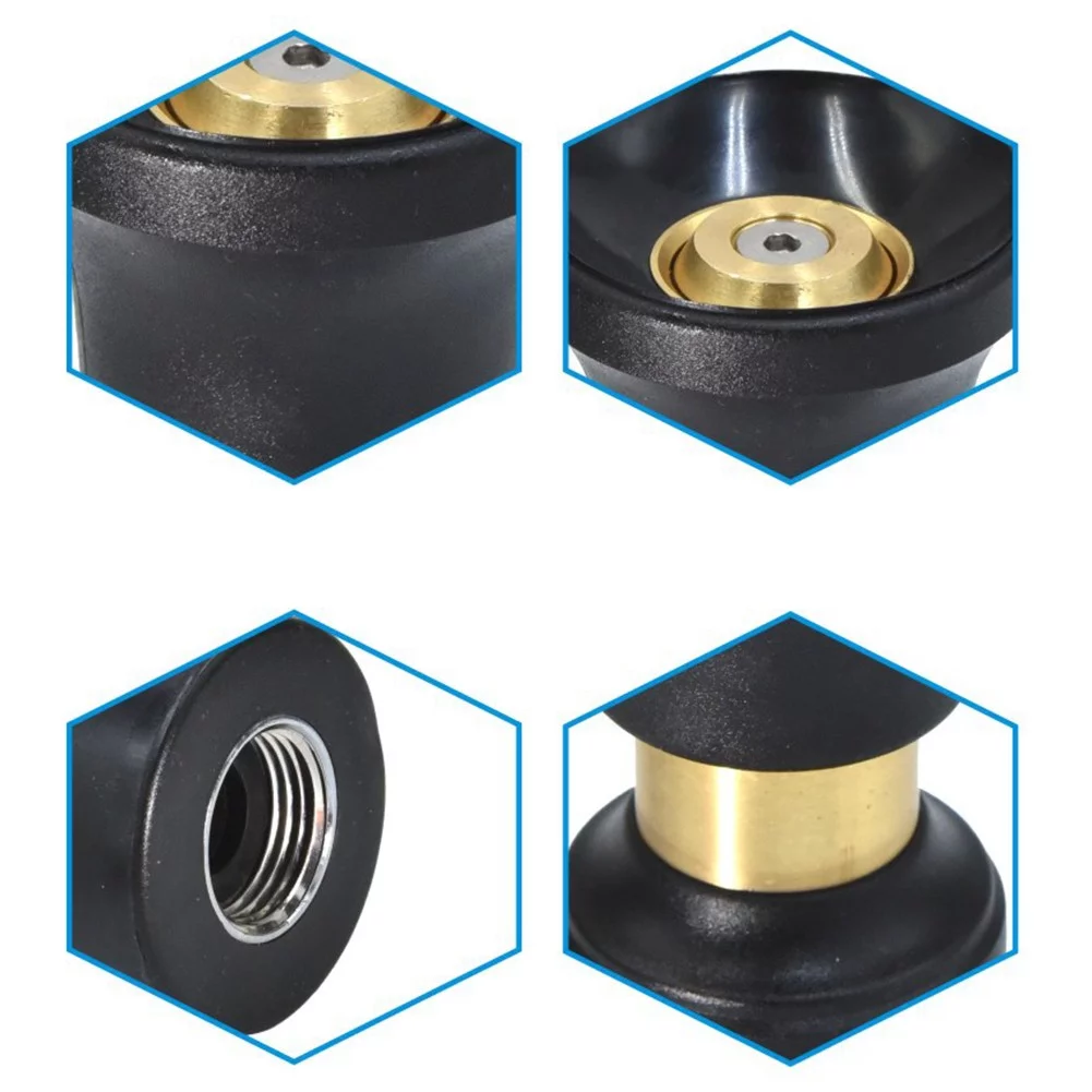 Garden Hose Nozzle Alloy​ Model HN-10AL Fireman Style High Pressure Fit Standard