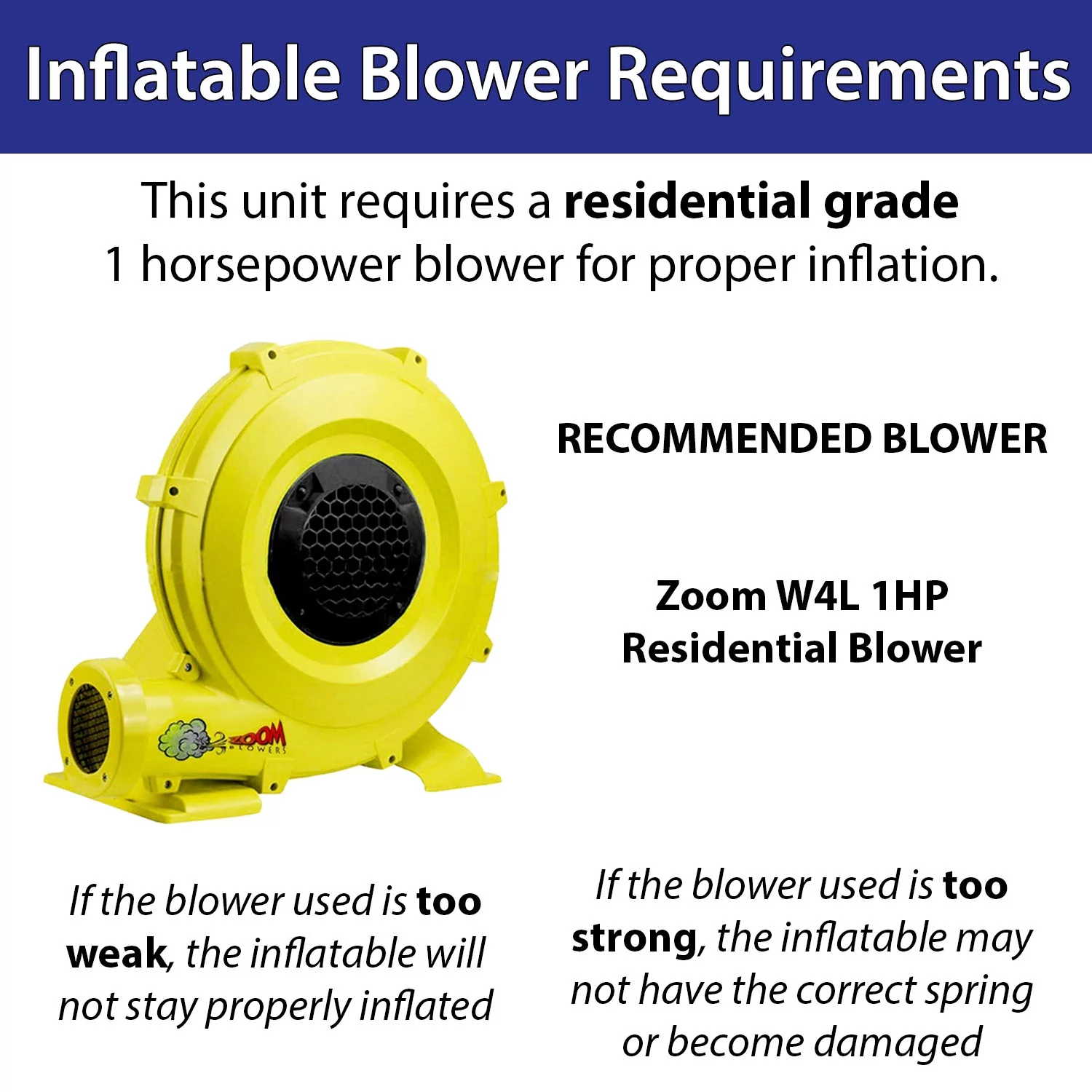 Pogo Bounce House Crossover Inflatable Bounce House, Rainbow Jumper, No Blower