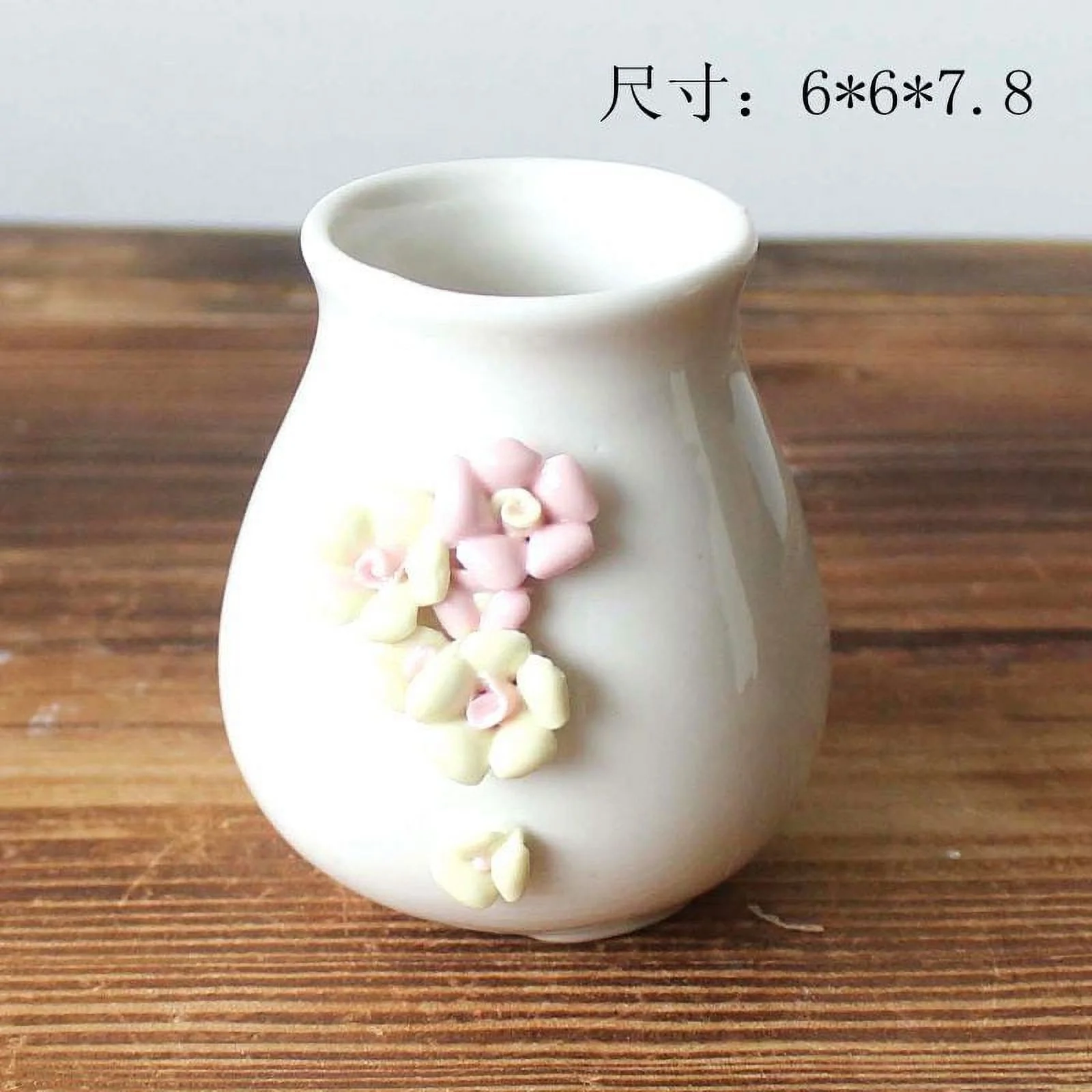 Handcrafted Ceramic Succulent Flower Pot - Rustic Style Plant Pot