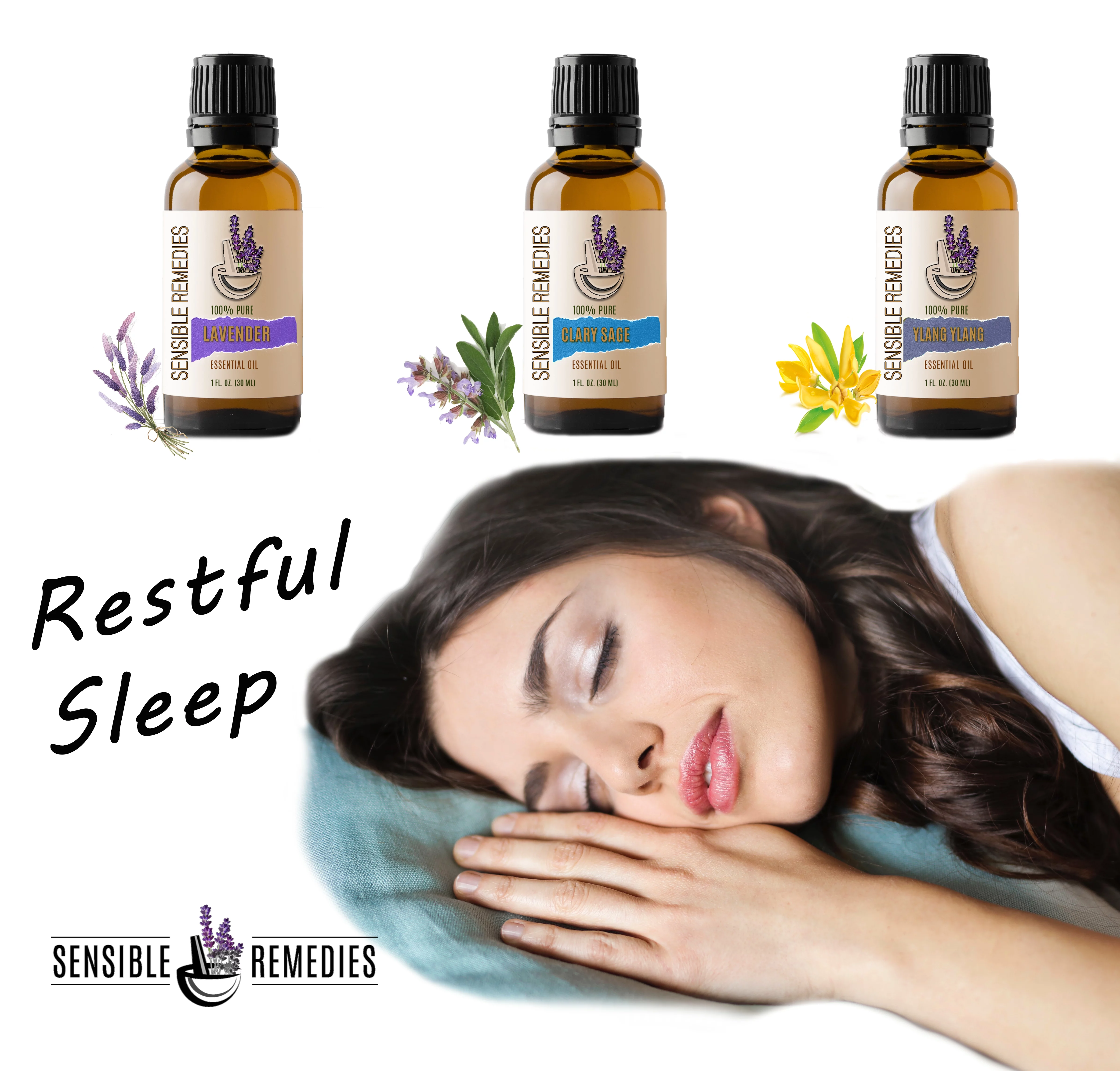 Sensible Remedies Ylang Ylang 100% Pure Therapeutic Grade Essential Oil 10 mL (0.333 fl oz)