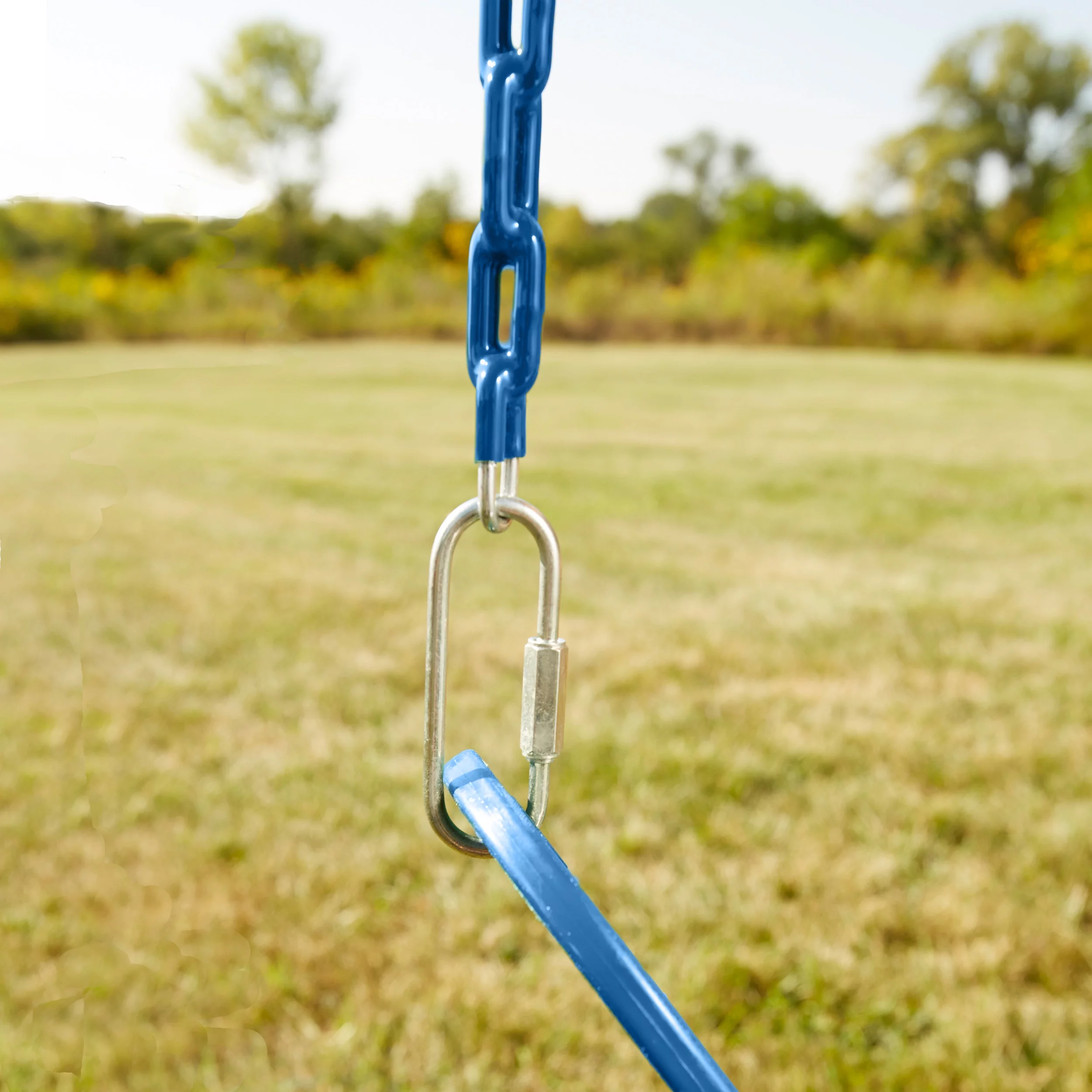 Swing-N-Slide 2 Blue Swing Seats and Ring/Trapeze Bar Combo