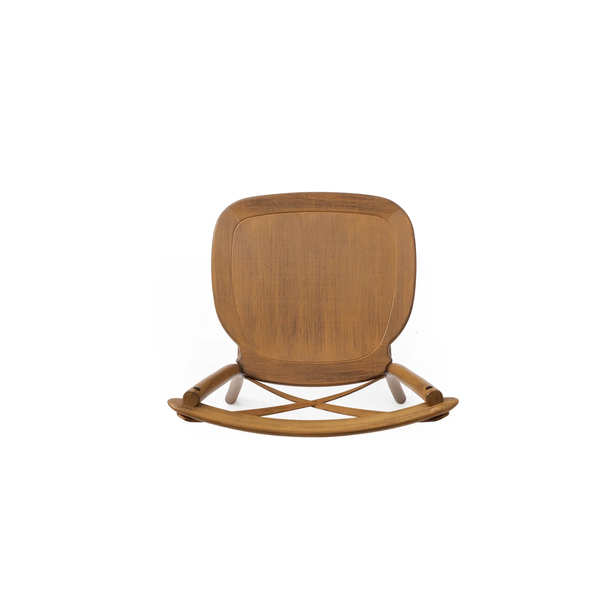 4-Pack Resin X-Back Chair, Natural