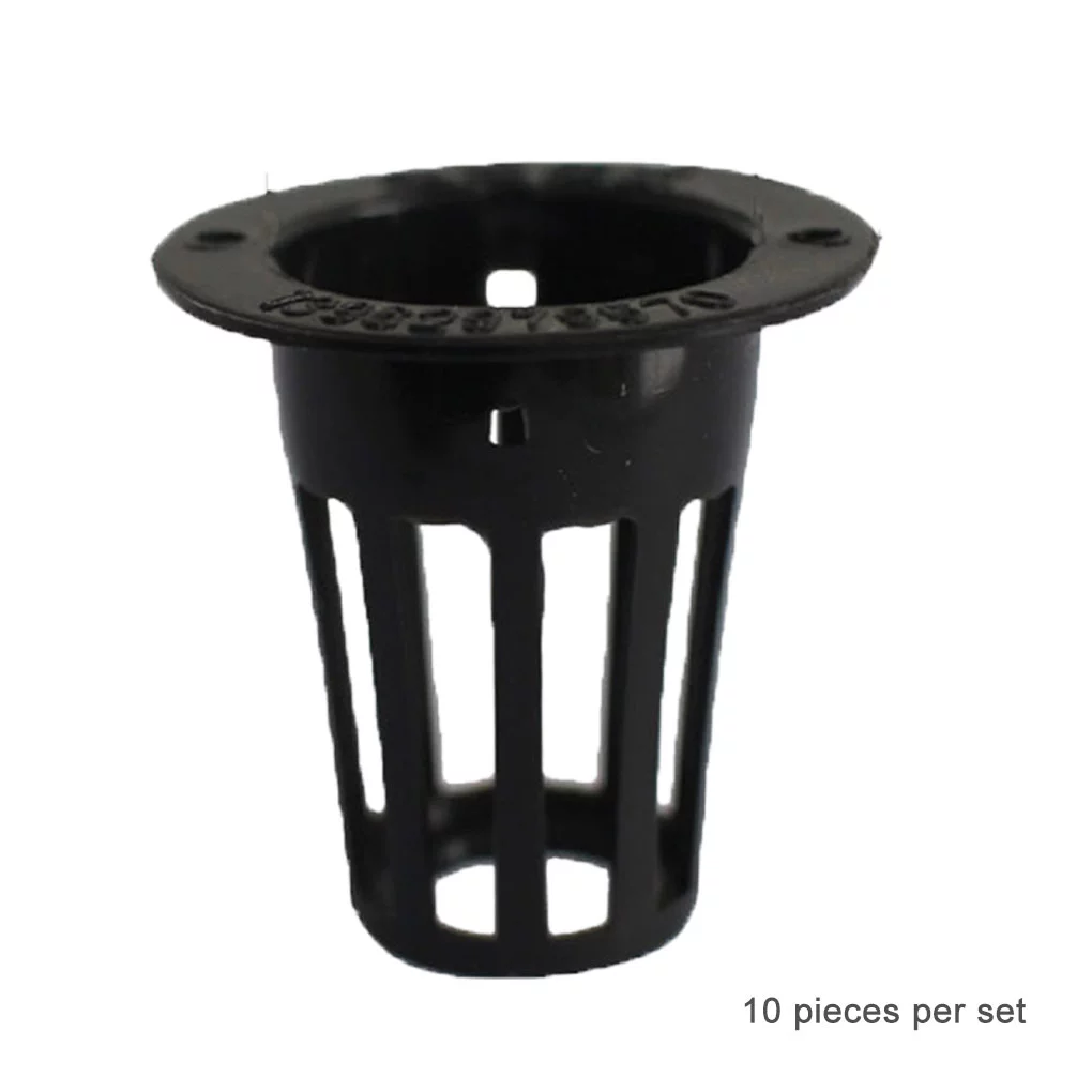 10pcs/Set Hydroponic Plant Mesh Pot Flower Planting Container Aeroponic Plant Grow Cup Soilless Cultivation Basket