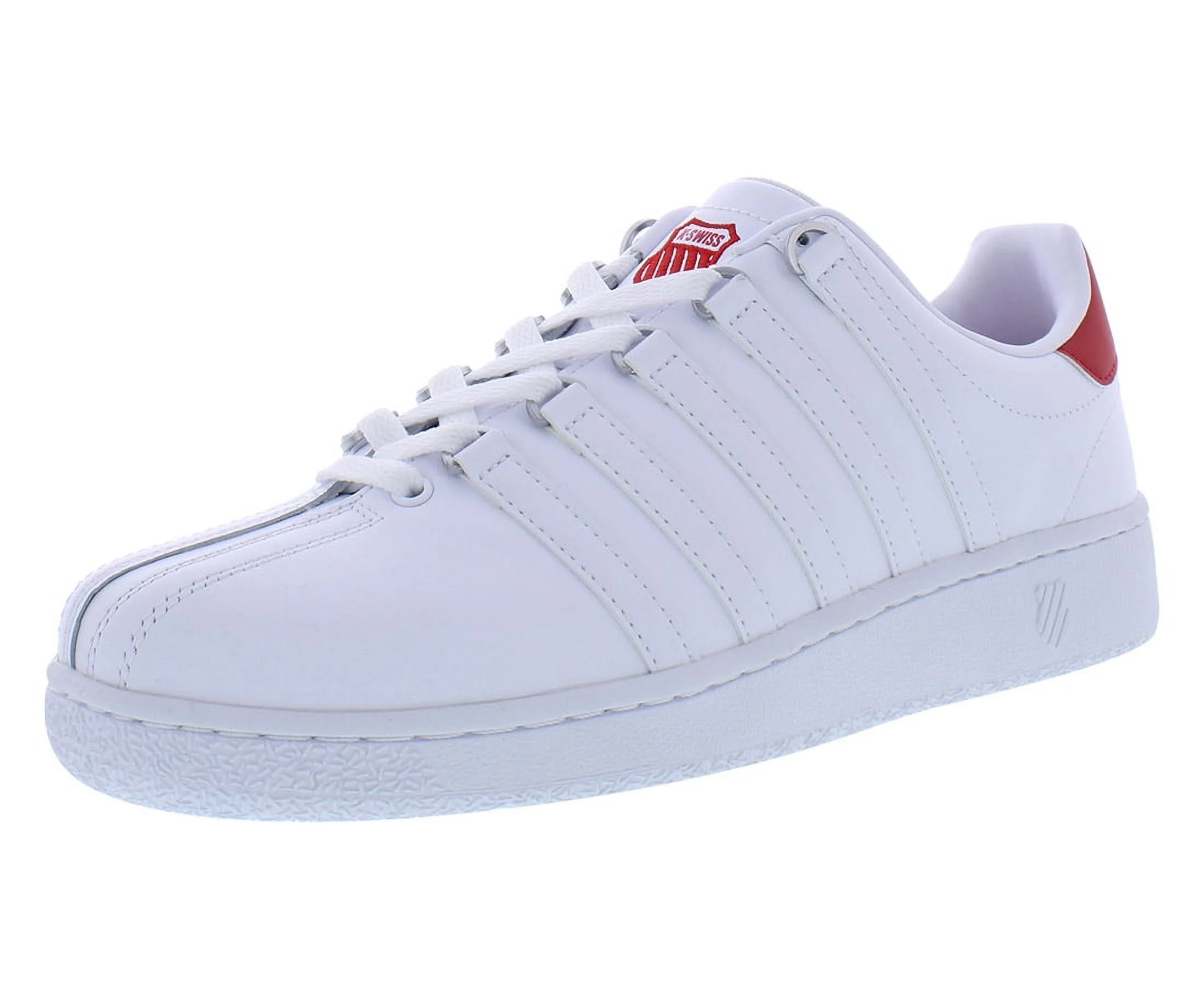 K-Swiss Classic VN Mens Shoes Size 10.5, Color: White/Red
