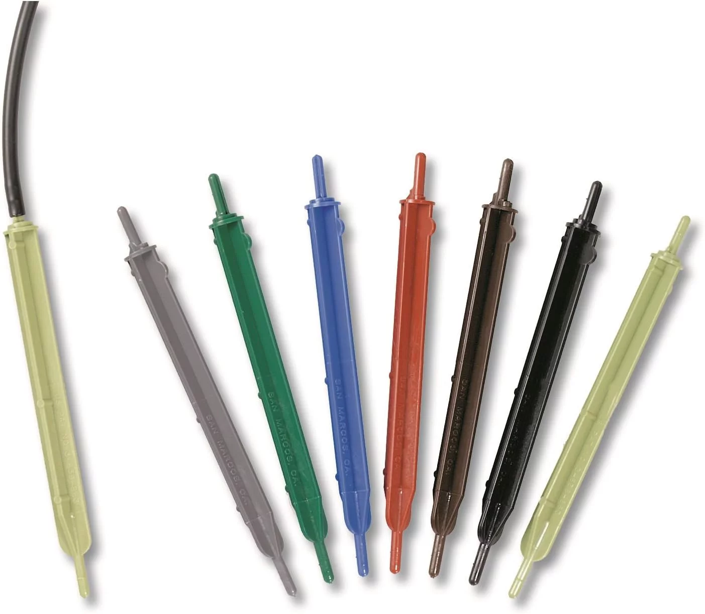 Orange Mini-Flow Irrigation Spray Stake - 25 pack