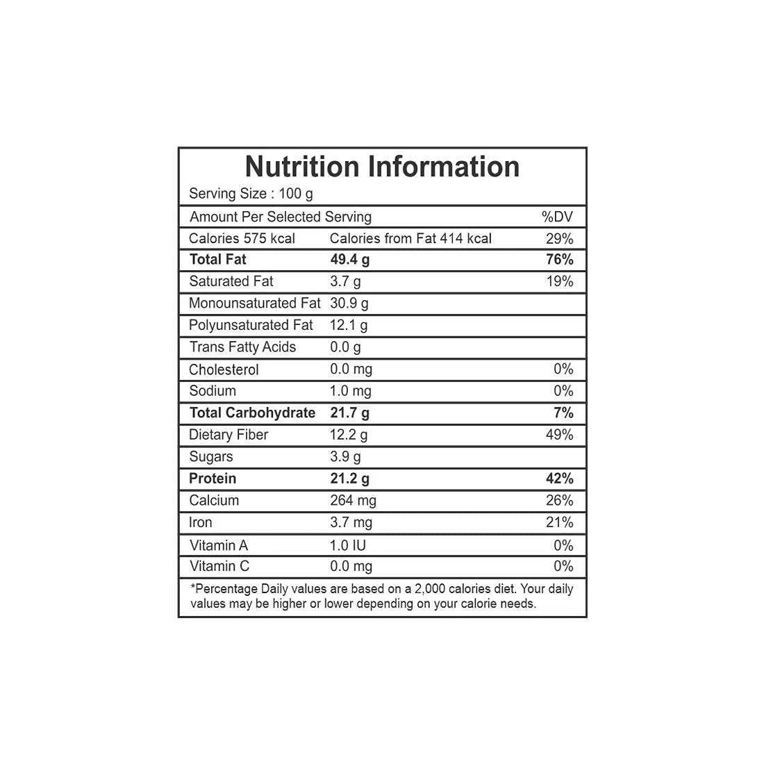 Tulsi California Almonds,Raw,500g