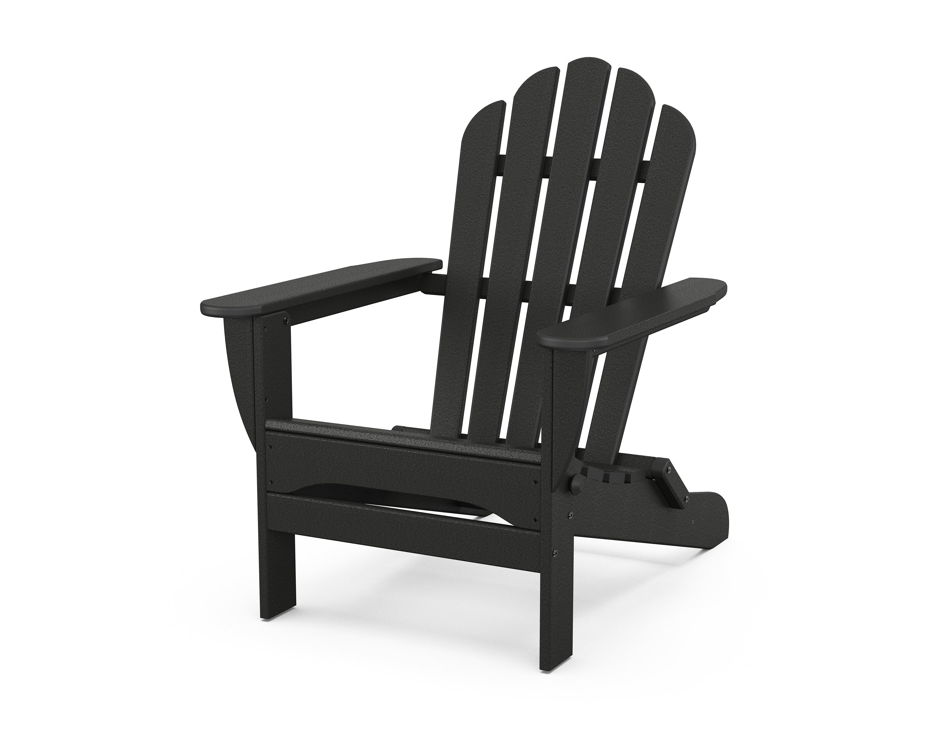 Trex® Outdoor Furniture™ Monterey Bay Folding Adirondack Chair in Charcoal Black