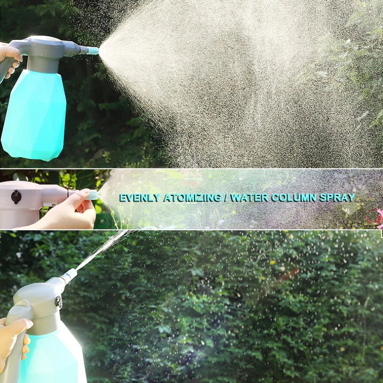 2L Garden Sprayer Tool Automatic Plant Watering Can Bottle Garden Sprayer Bottle USB Garden Watering Can Machine Electric Fogger