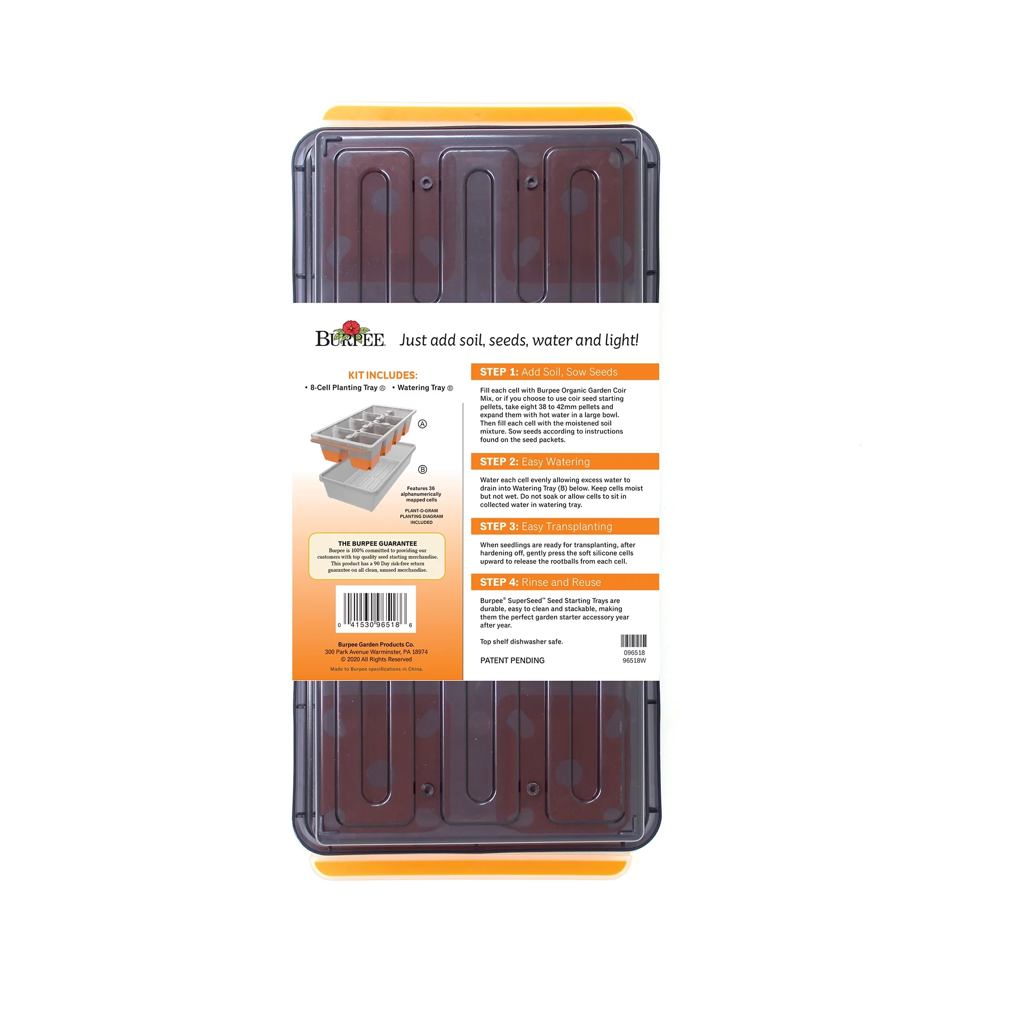 Burpee SuperSeed Windowsill Seed Starting Tray