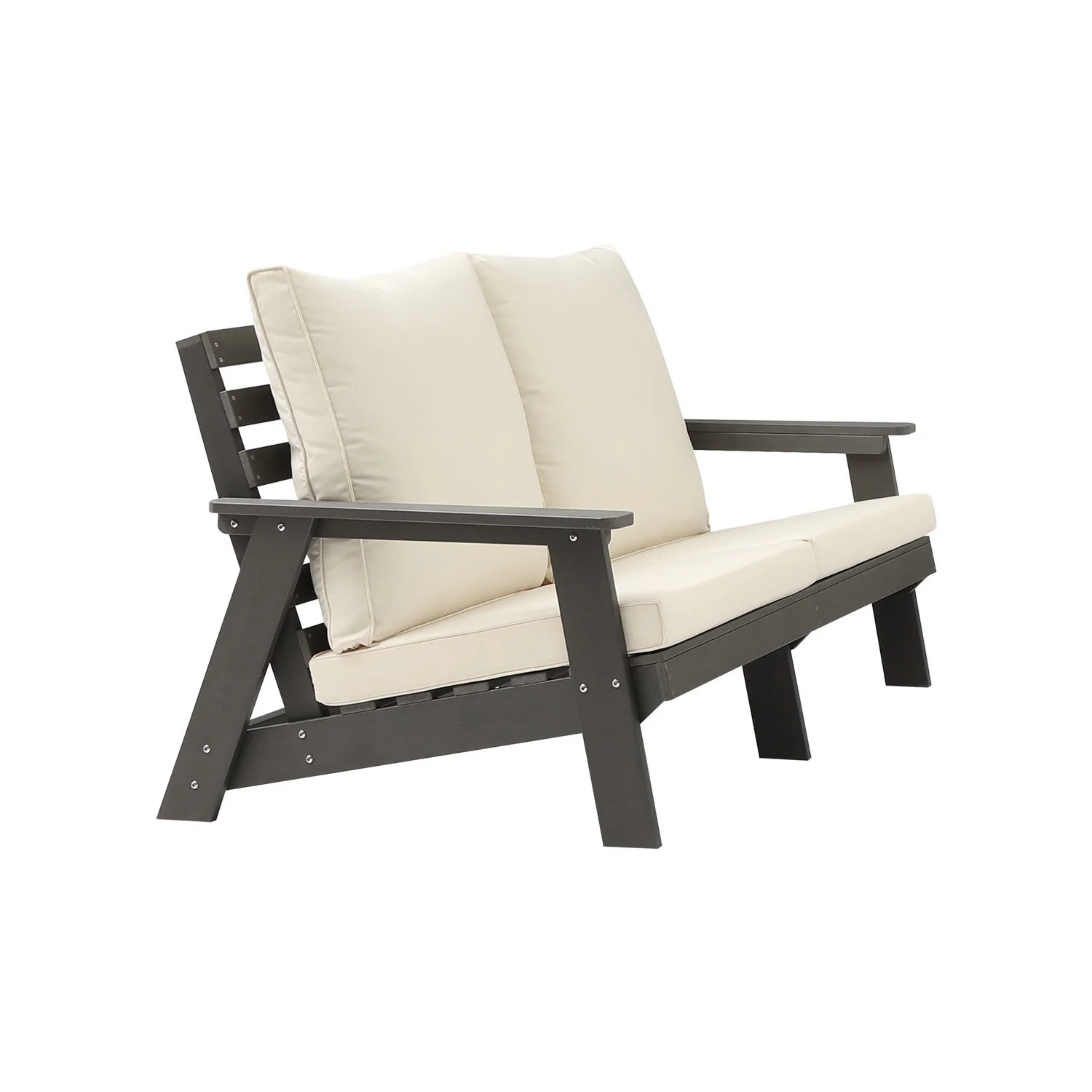 Stylish Outdoor Loveseat - 80.03 - Elevate your outdoor comfort