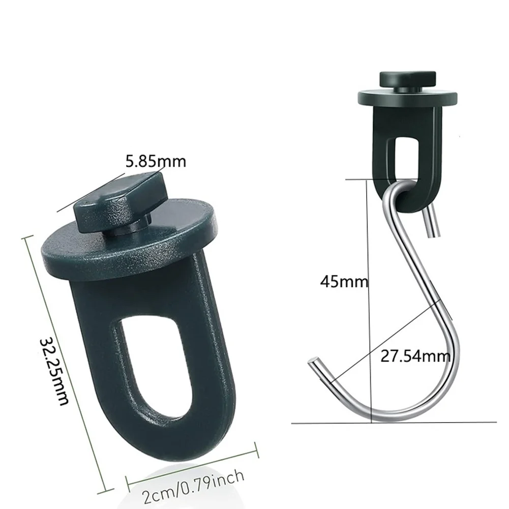 Greenhouse Hooks Hanger, Plastic Greenhouse Clips Fixing Clips Greenhouse