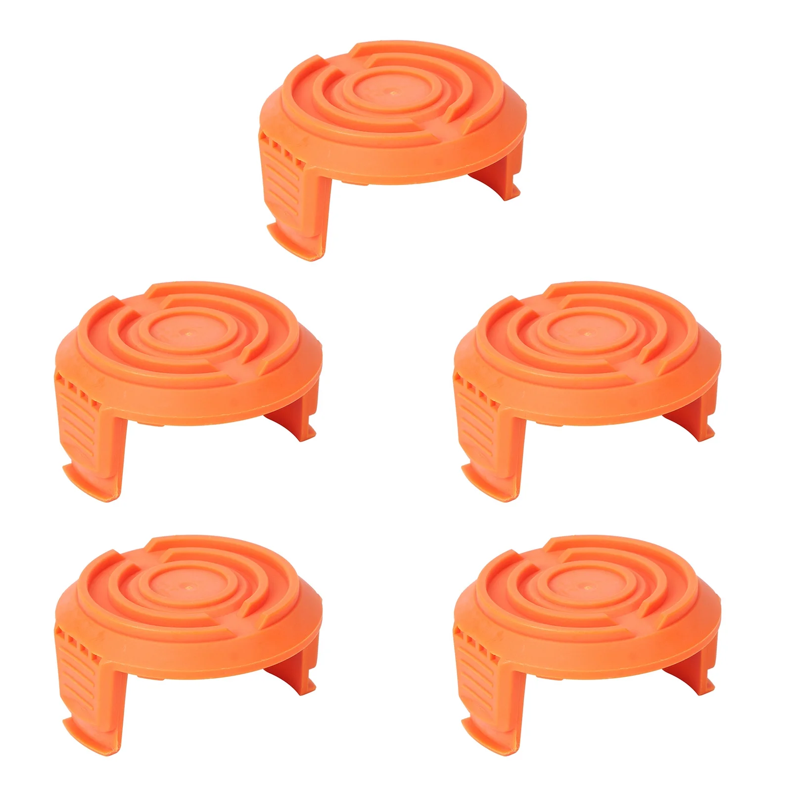 Verdant Touch Cubierta de carrete de repuesto para recortadora de césped Worx WA0010 (5 unidades)