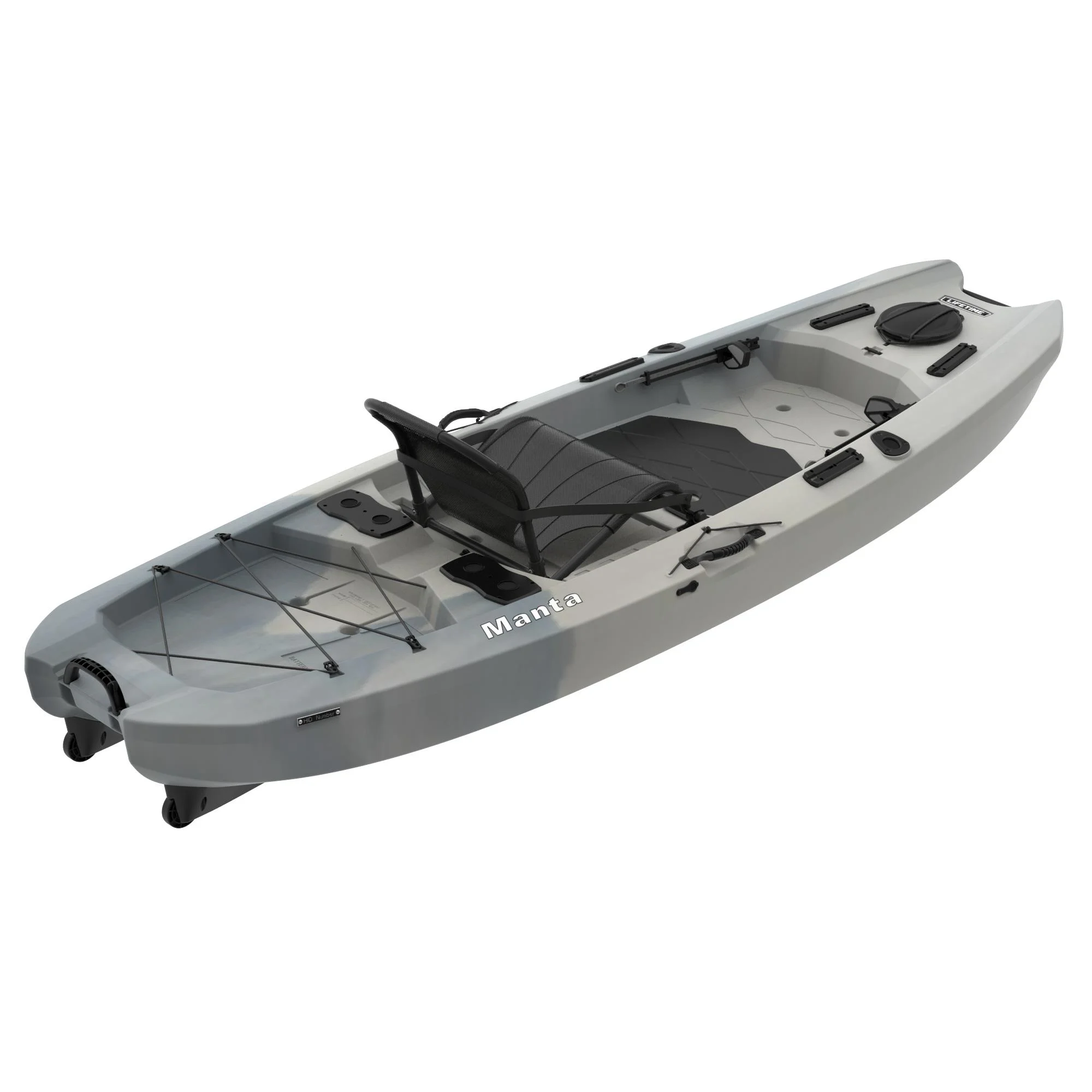 Lifetime Manta 120 inch Sit-on-Top Kayak, Tactic Fusion (91350)