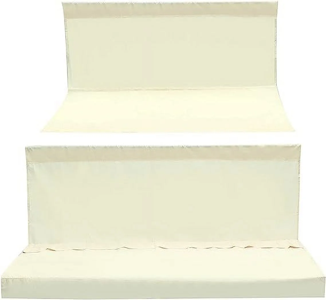 Zhuge 2/3 Seat Waterproof Swing Cover Chair Bench Replacement Patio Garden Outdoor Waterproof UV Resistant Swing Seat Furniture Cover (Color : 138x100cm)