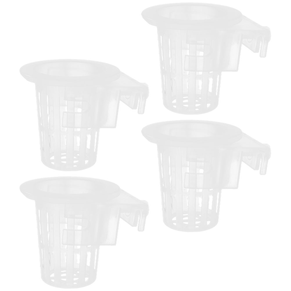 Aquarium Plant Holder 4Pcs Aquatic Plant Pot Hole Hanging Aquatic Planter Fish Tank Plant Holder Aquarium Plant Pot