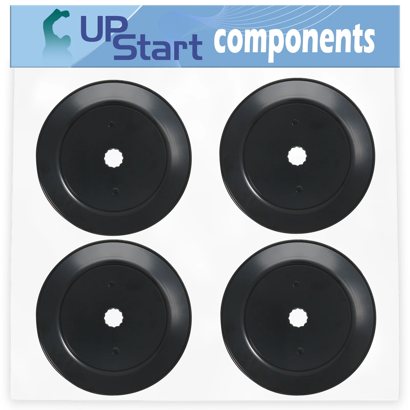 4-Pack 532173436 Pulley Replacement for Craftsman 917289031 42