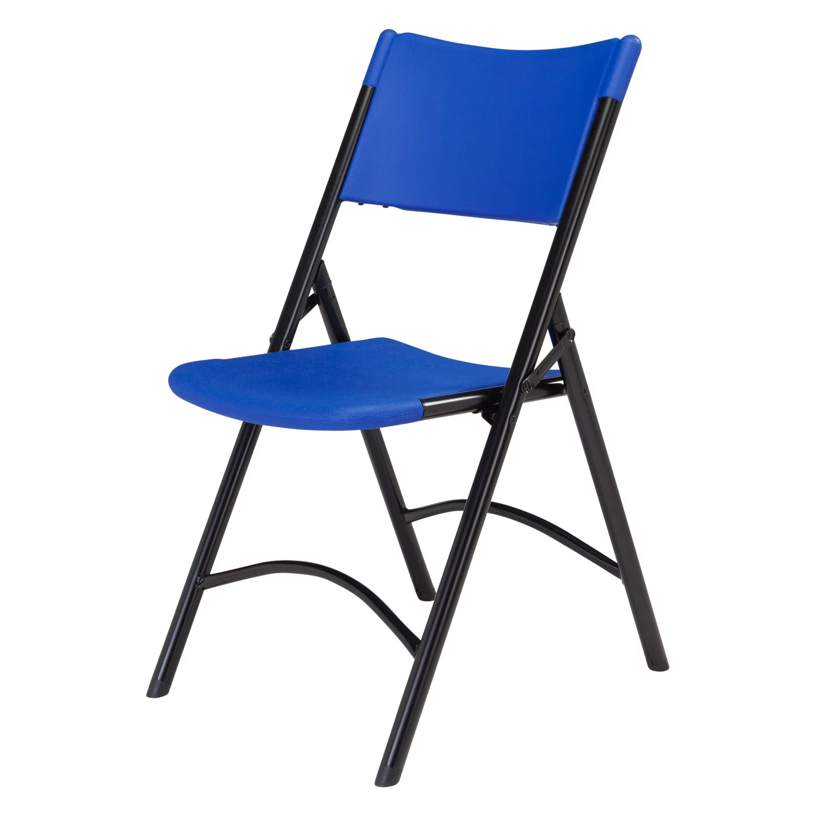 (Pack of 4) NPS 600 Series Premium Resin-Plastic Folding Chair, Red