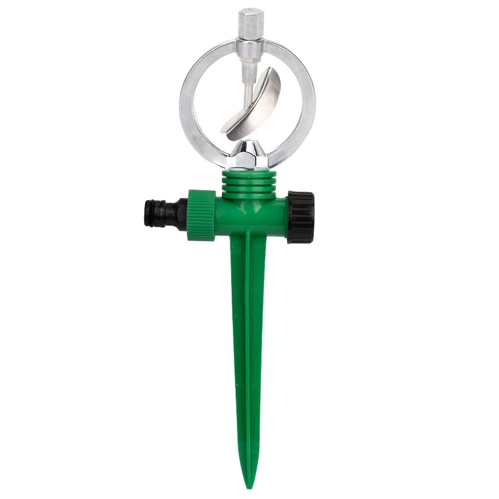 2x 360° Rotatable Auto Lawn Garden Sprinkler Watering System Water Spray Grass