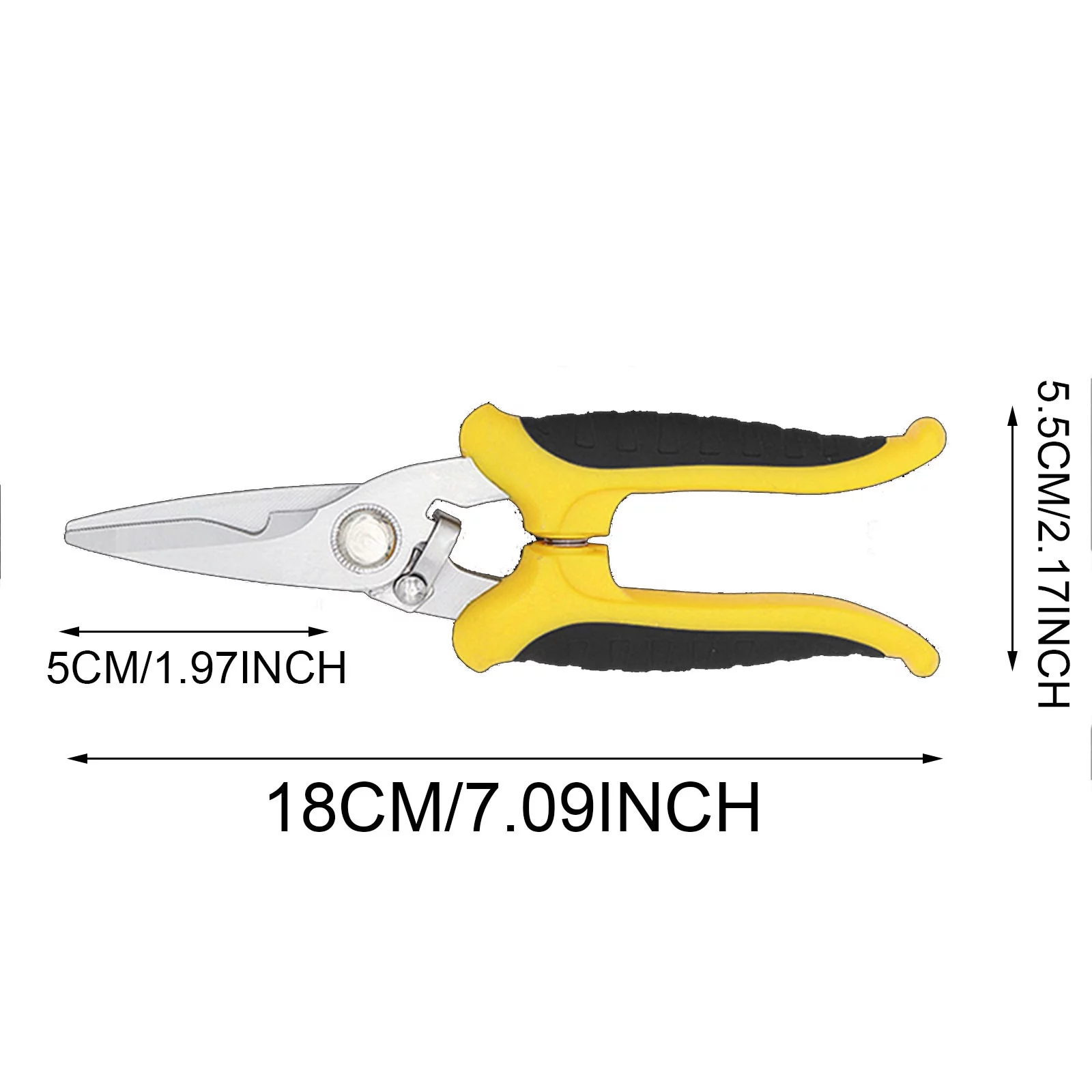 Pruning Shears Gardening Tools Heavy Duty Tree Trimmer Flower Clippers For Garden Yard 1 Pack Toll Bag