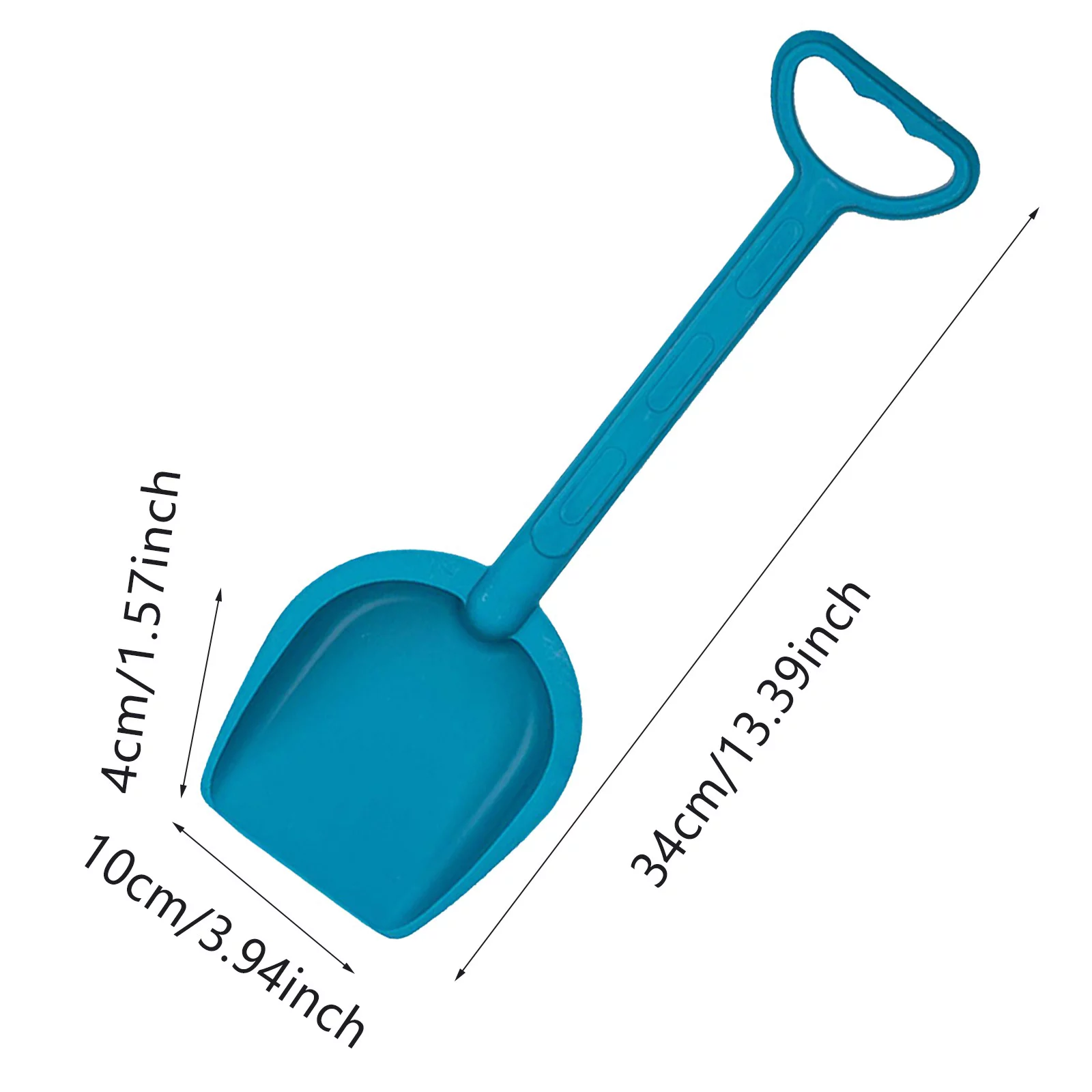 YHAIOGS Sand Shovel Beach Scoop Sand Garden Shovel Sandbox TOy with Long Handles Summer Beach TOy for Kids Boys Girls