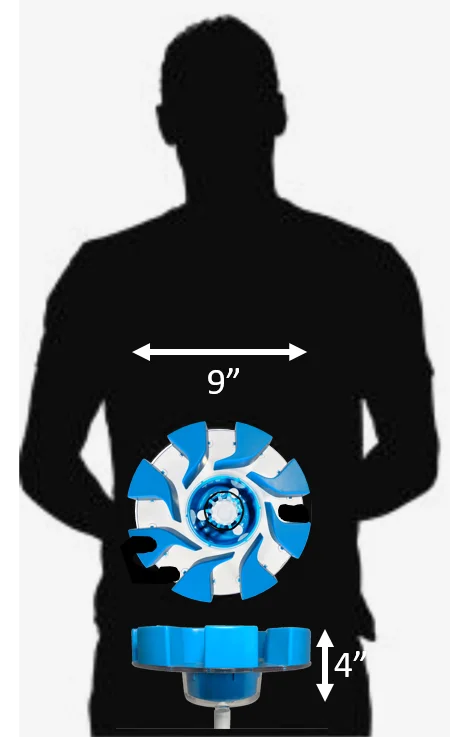 SkimmerMotion Floating Suction Automatic Pool surface Cleaner