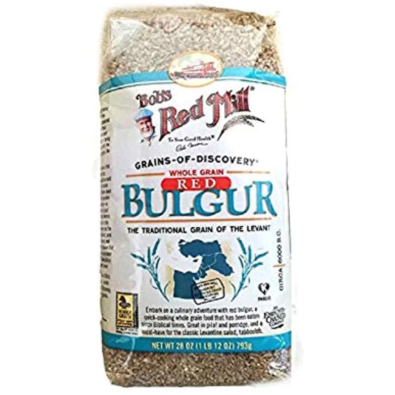 Bobs Red Mill Red Bulgur Hard Wheat, 24 Ounce (Pack Of 2)