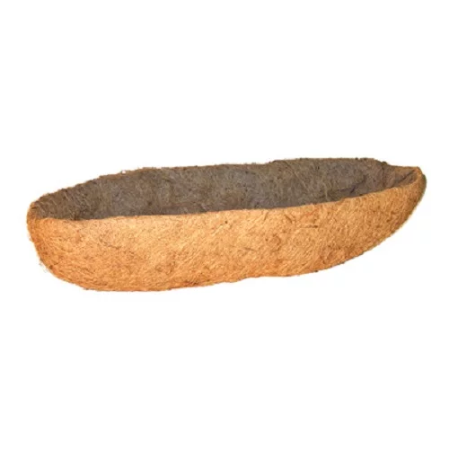 Panacea Products 88599GT 7.5 x 36 Inch Trough Pre-Formed Coco Fiber Liner Planter - Quantity of 2