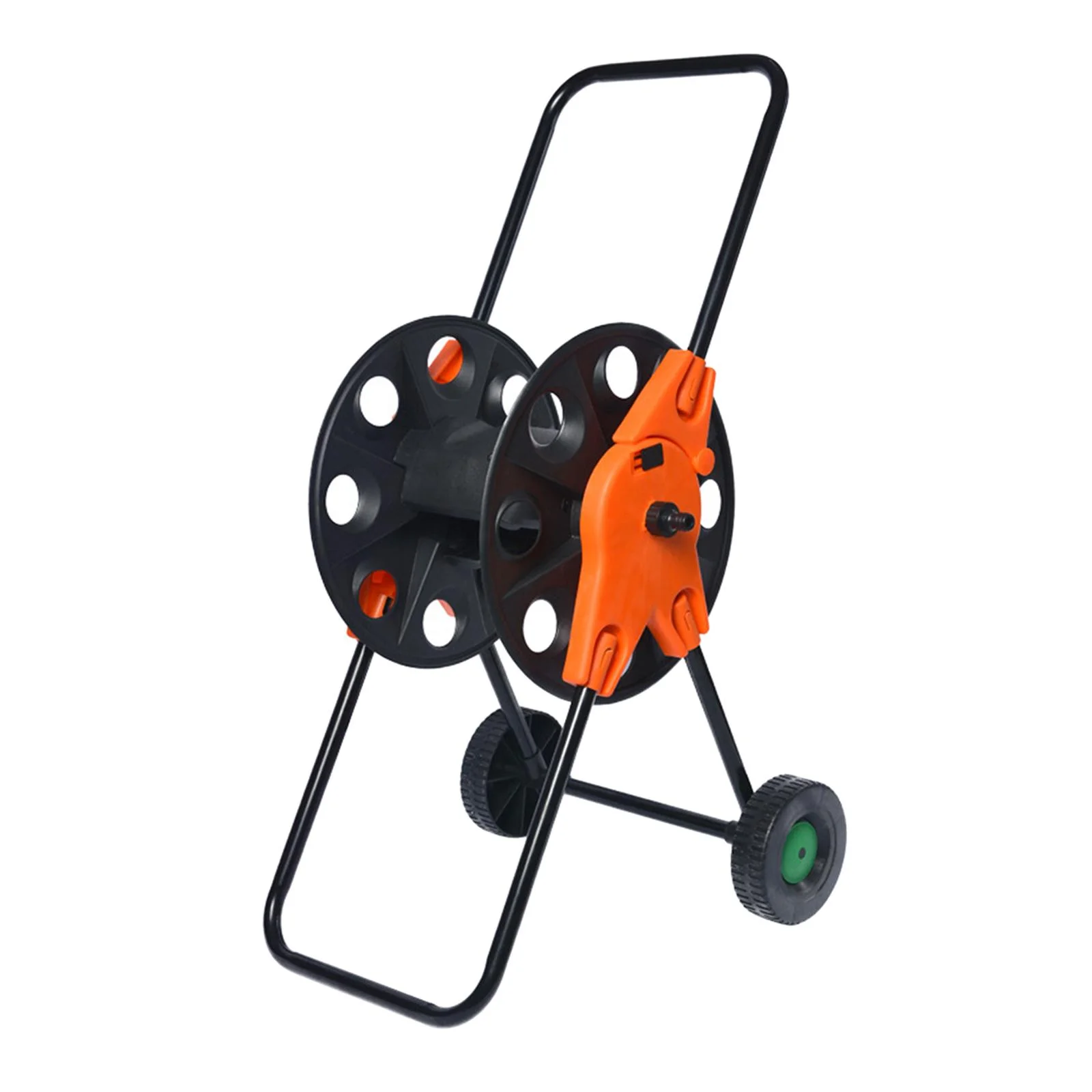 Gazechimp Hose Reel Cart Gardening Tool Pipe Organizer for Patio Outdoor Cleaning Farm
