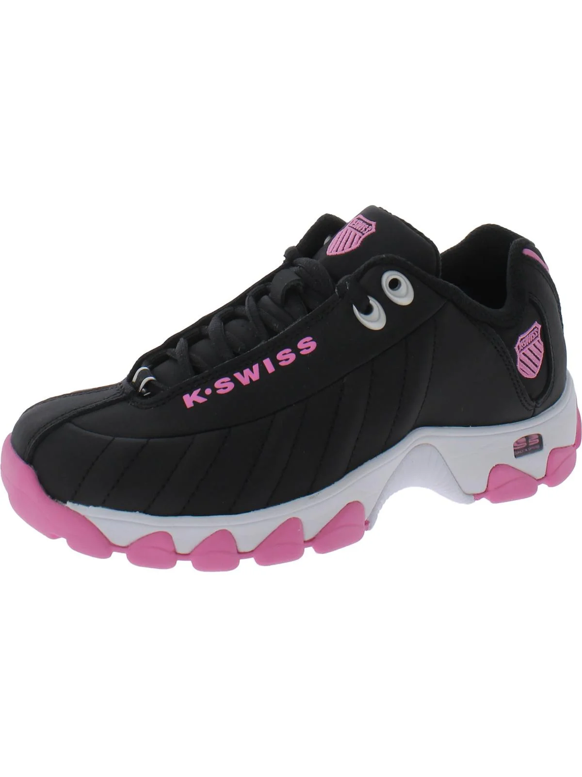 K-Swiss Women's ST-329 Leather EVA Ortholite Memory Foam Athletic Sneaker