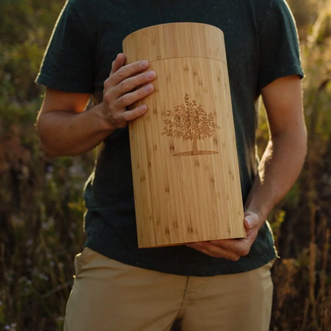 The Living Urn BioUrn and Planting System. Grow a Living Memory Tree, Plant, or Flowers from a Person's Ashes. 100% Biodegradable (This Version Does not Come with a Tree Seedling)