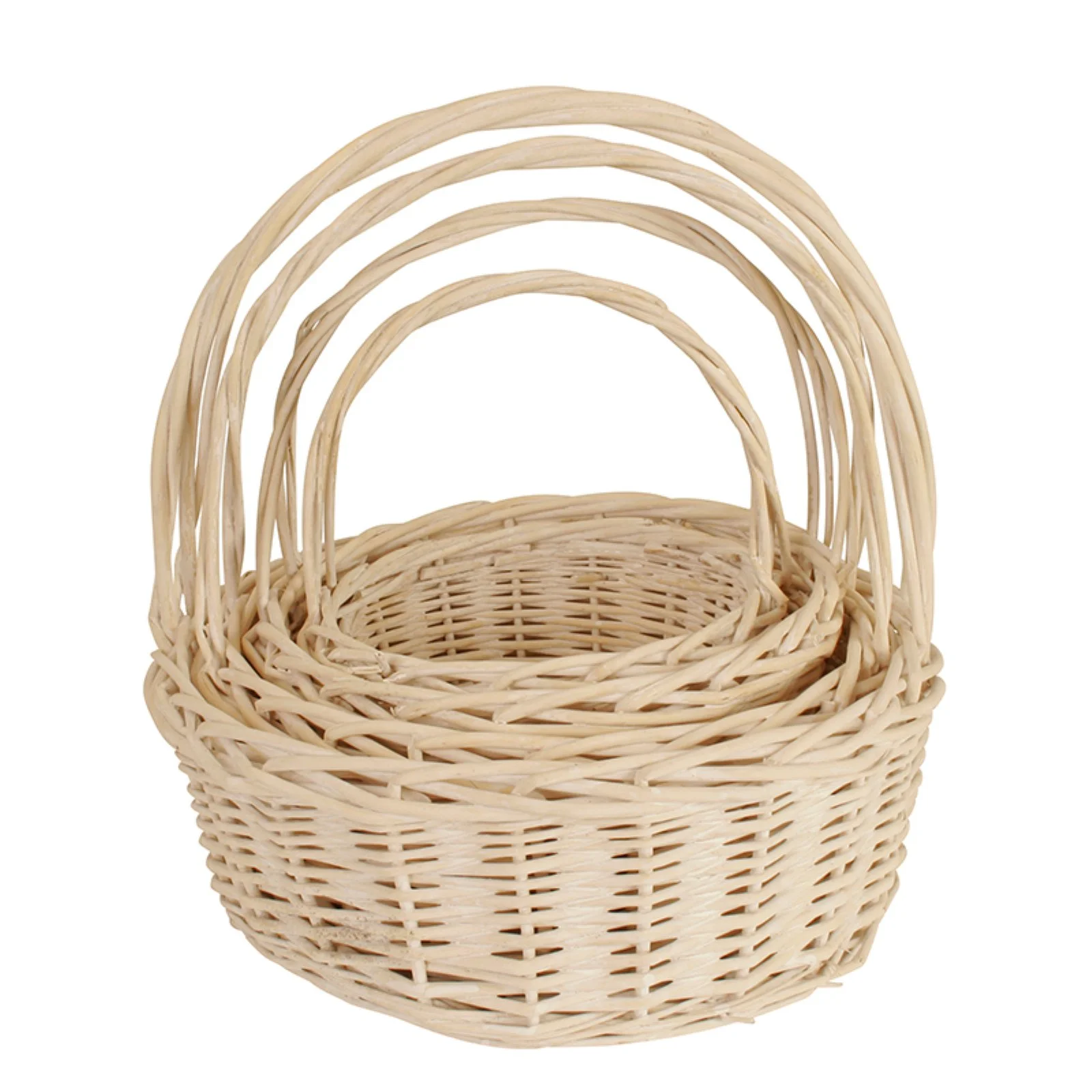 Wald Import Willow Basket - Set of 4