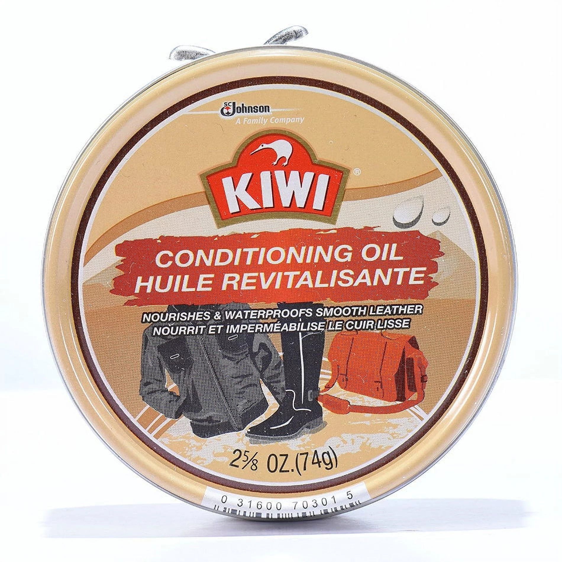 Kiwi 70301 Outdoor Conditioning Oil, 2.625 Oz, Each