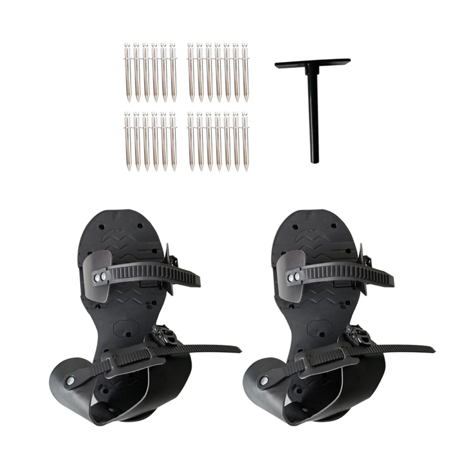 Gazechimp 2Pcs Lawn Aerator Shoes Aerating s Aerating Sandals for Garden Soil Yard