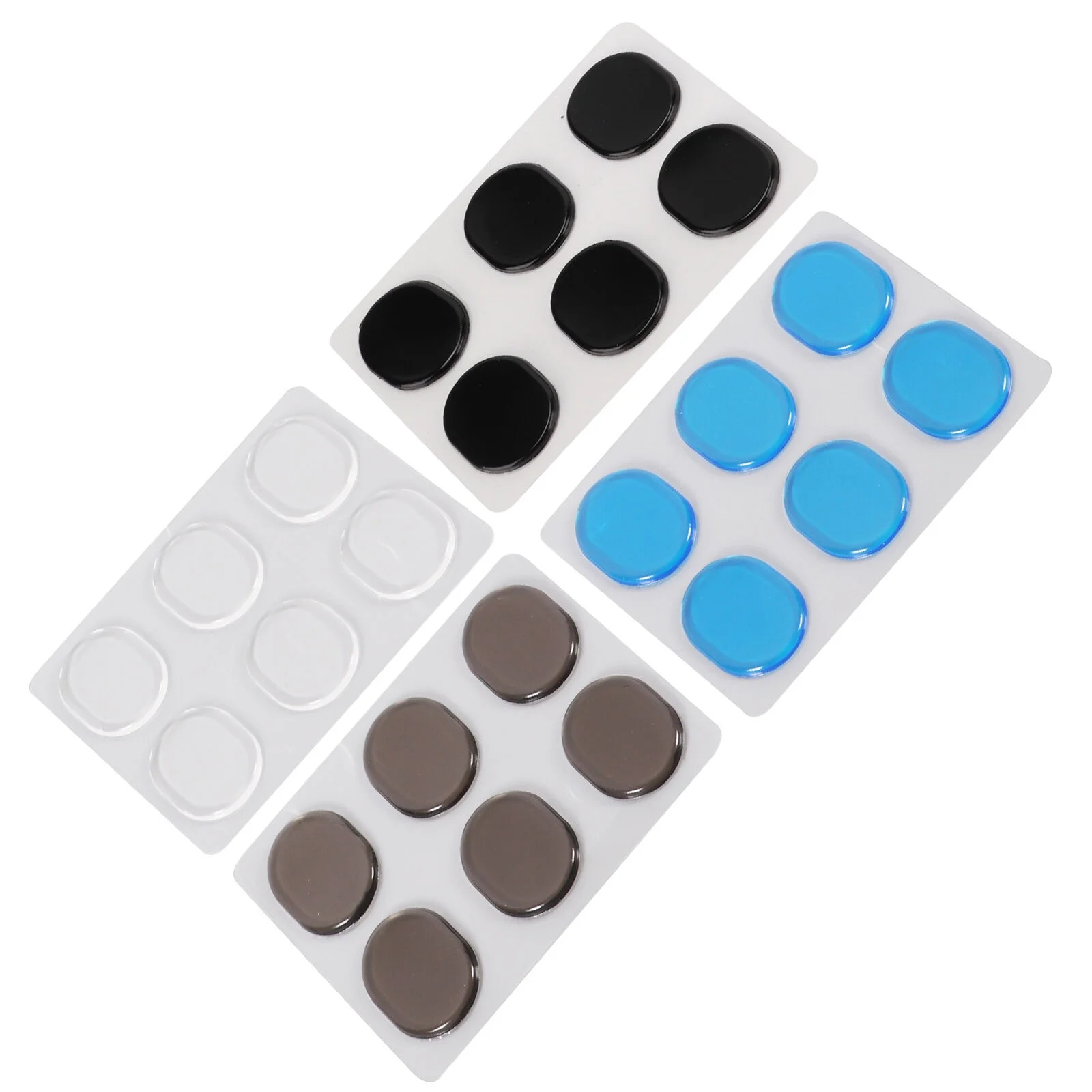 4 Sets Drum Dampener Silicone Damping Control Pad Silencer Instrument ECA