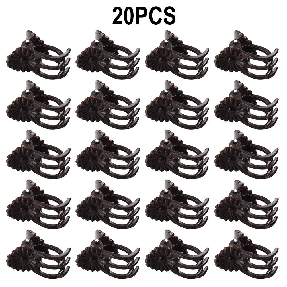 20pcs Orchid Clips Plant Support Stem Clamps Garden Flower Vine Plant Support