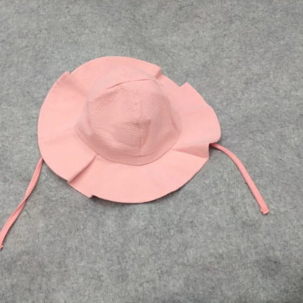Summer Baby Girls Children Casaul Cap Sun Beach Travel Wide Brim Hat