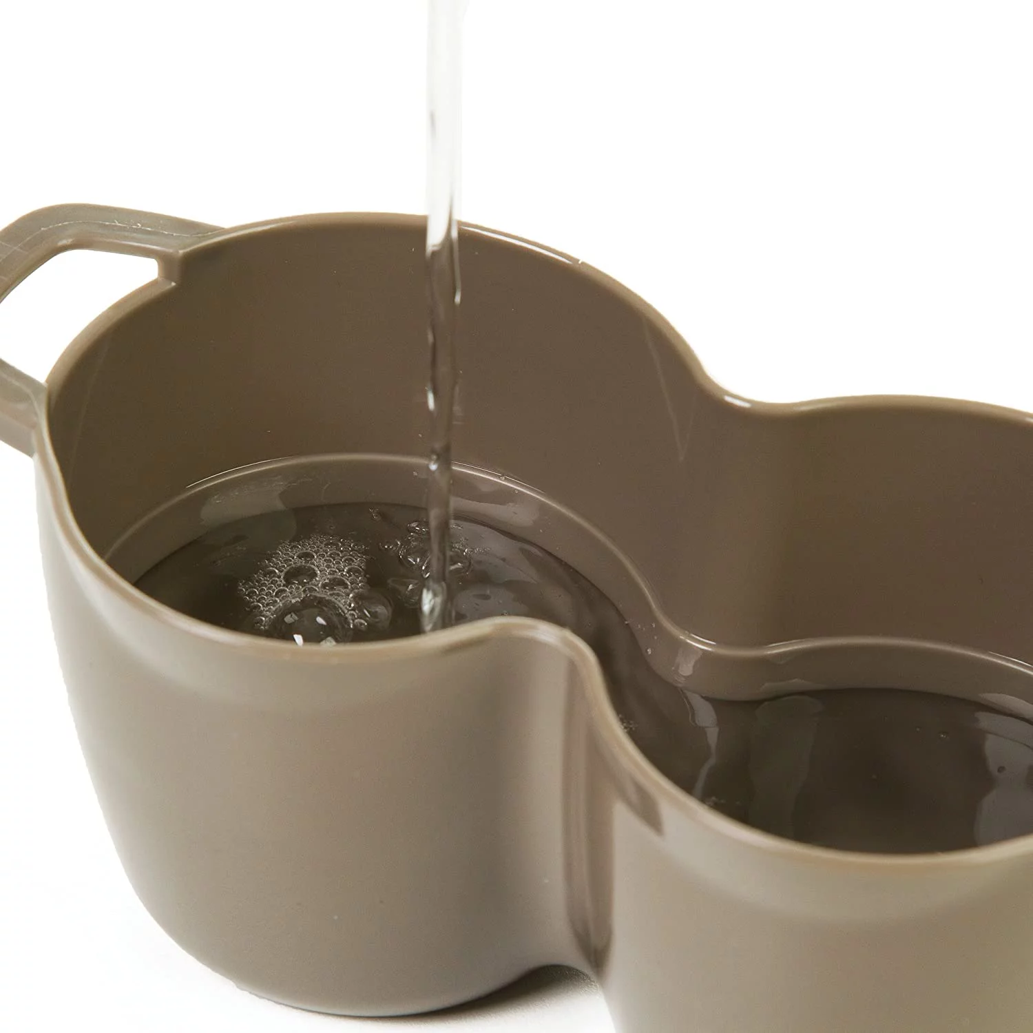 Progressive PS-75 Prep Solutions by Microwave Poach Perfect Two Egg Poacher, Brown