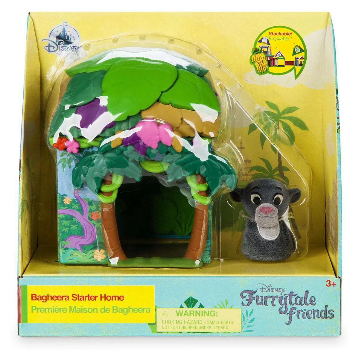 Bagheera Jungle Book Starter Home Play Set - Furrytale Friends Toy Figure