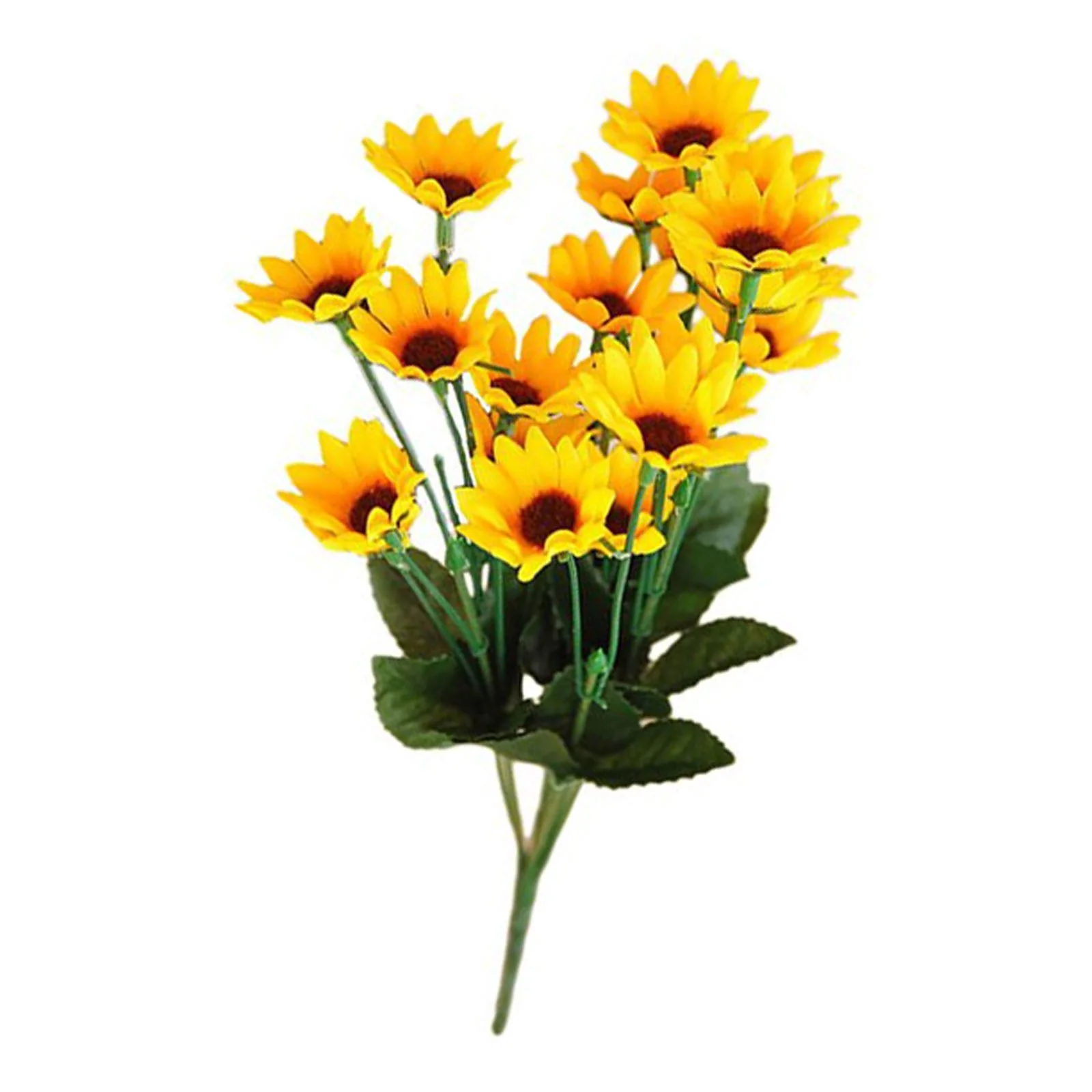 HALJEN Artificial Flowers Garland for Decoration Single Simulated Silk Flowers Artificial Flowers Living Room Decoration Floral Arrangement Sunflowers