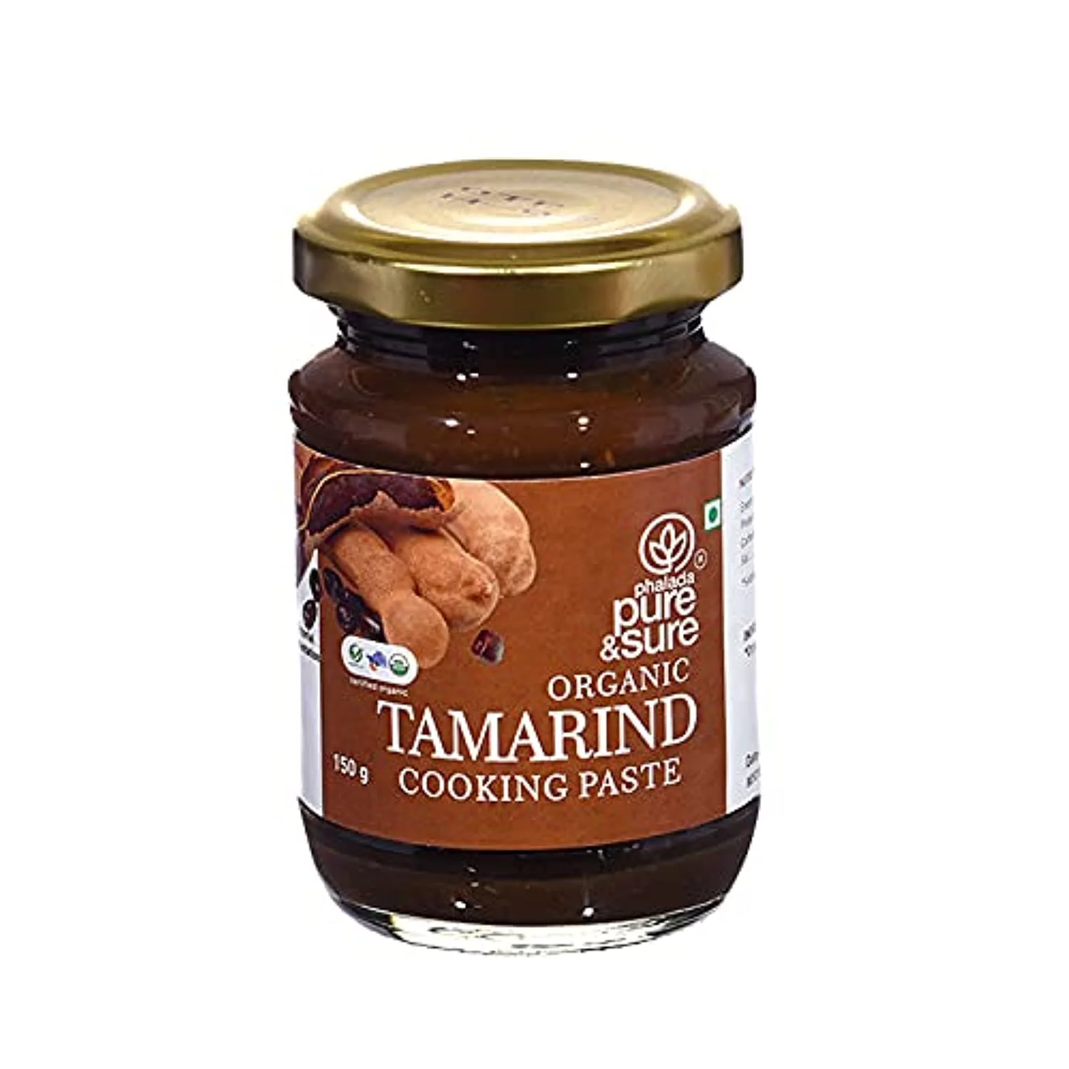 Pure & Sure Organic Tamarind Paste | Tamarind Paste For Cooking | Imli Tamarind Paste | 150 Gms.