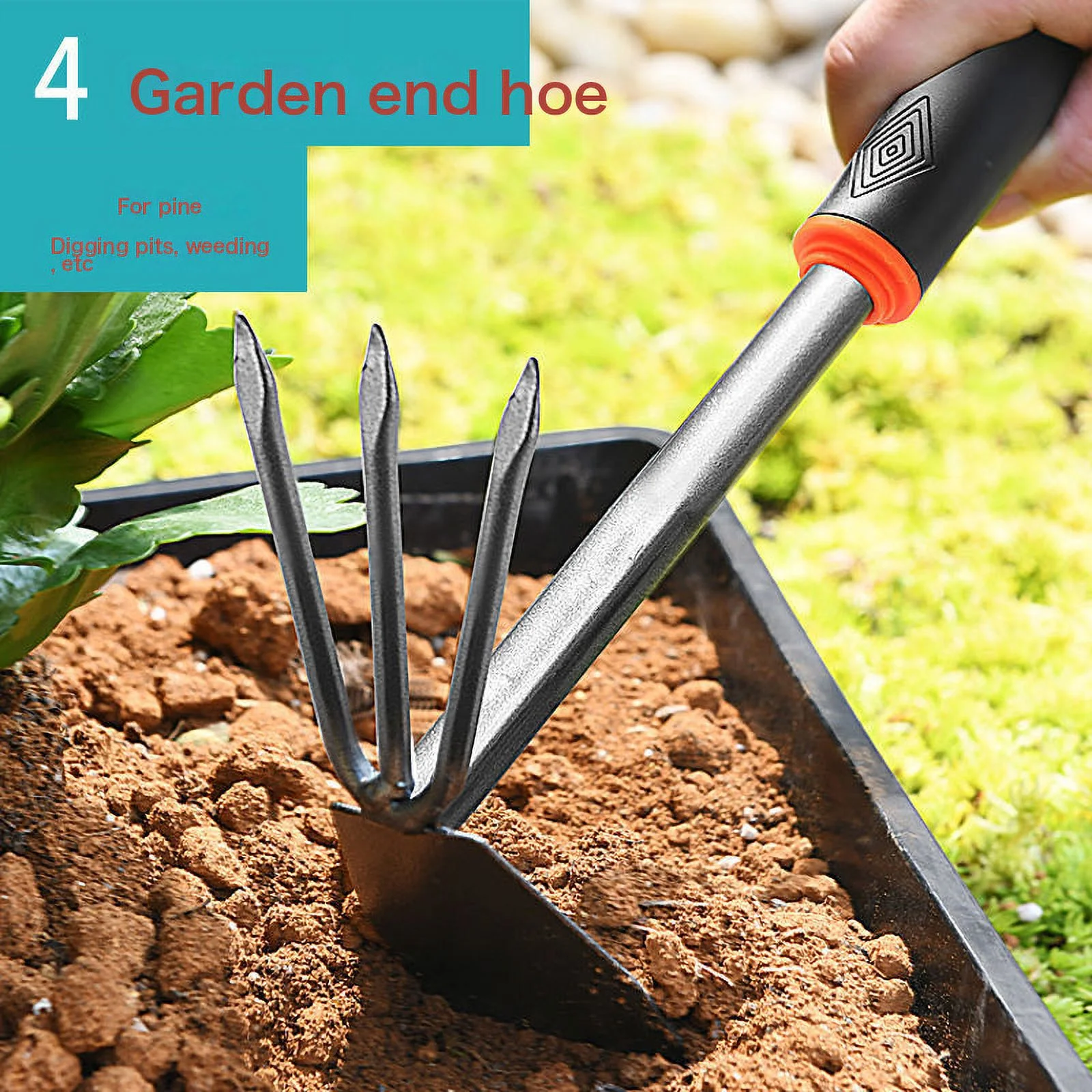 Shovel Shovel Small Shovel Flower Planting Tools Three Sets Of Small Rake Small Hoe Shovel Catching The Sea Gardening Planting Vegetables Weeding