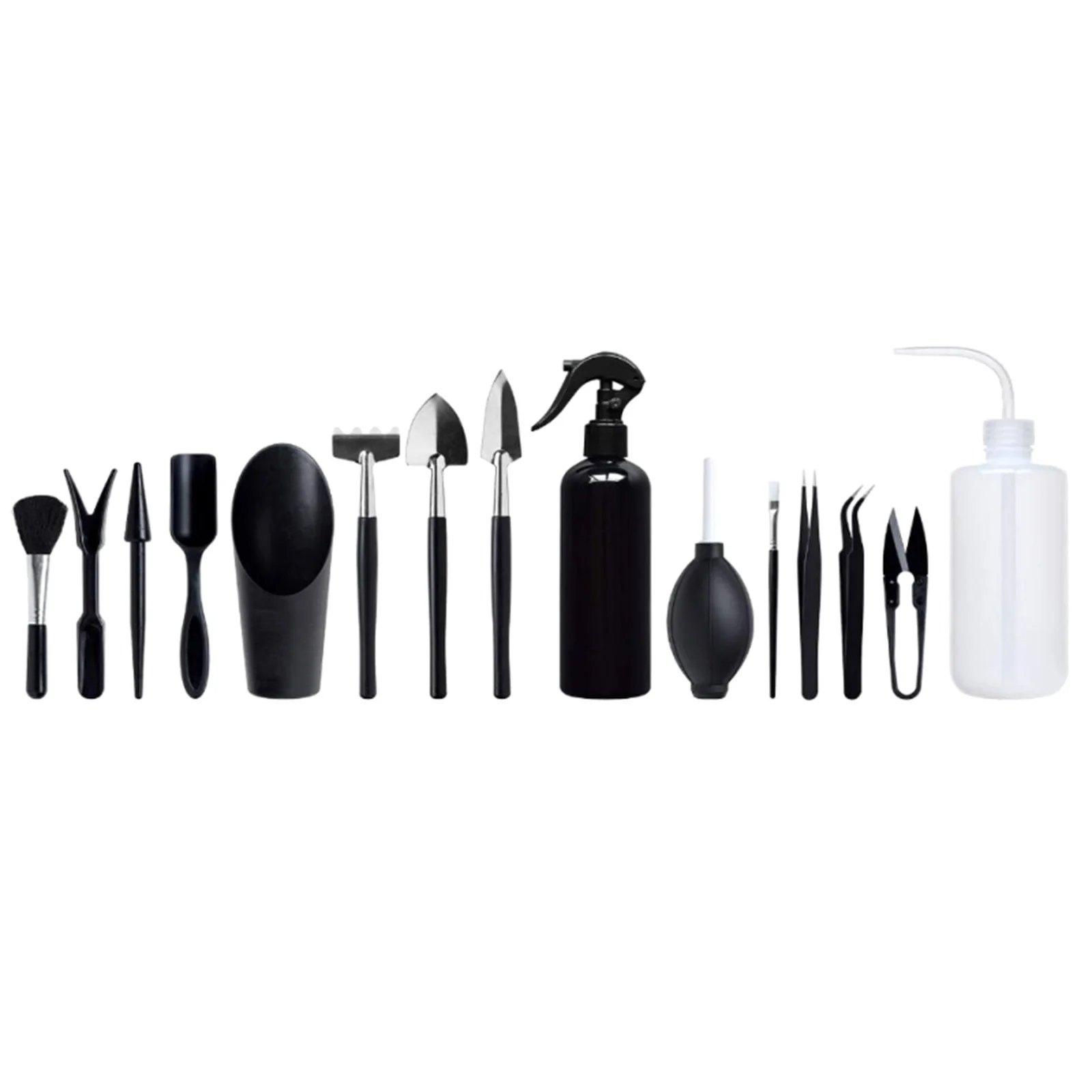 Succulent Tool Set, 16 Gardening Tools Succulent Kit With Potting Tarp Pad, Succulent Kit For Indoor And Outdoor Miniature Garden Plant Care