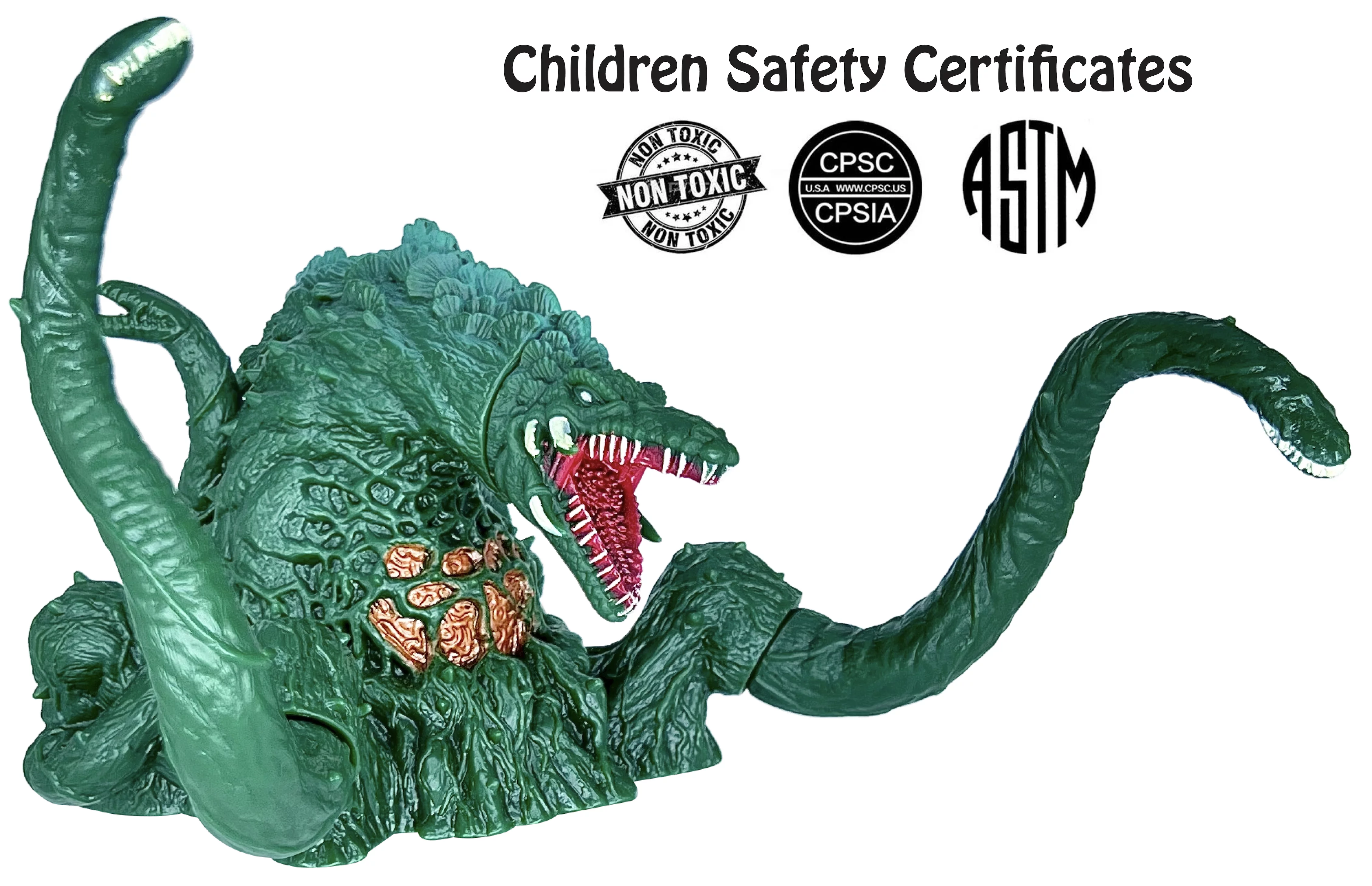 Biollante Vs Godzilla Toy Action Figure Soft Vinyl, Travel Bag