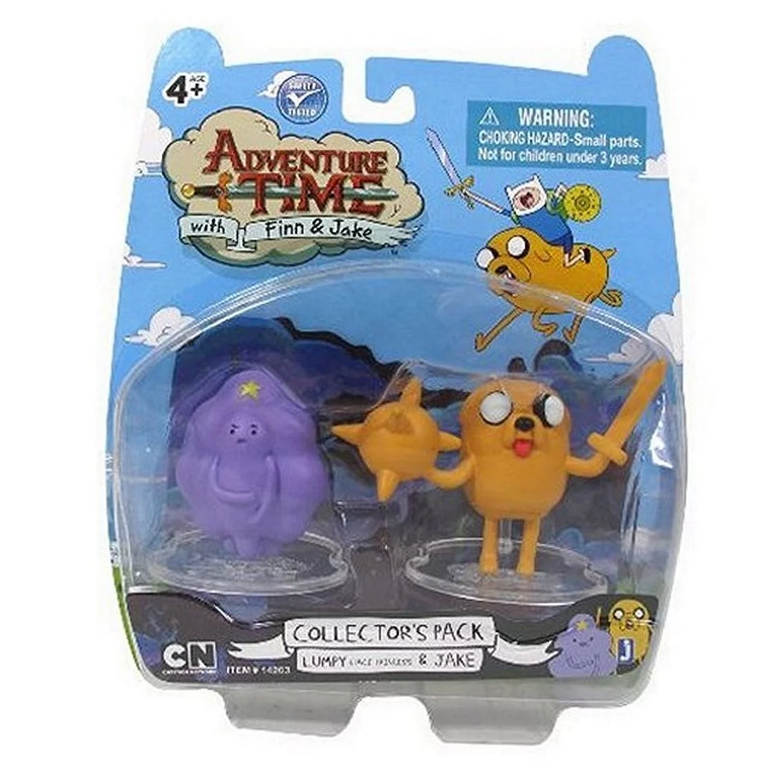 Adventure Time Collector's Pack Lumpy Space Princess & Jake Mini Figure, 2 Pack