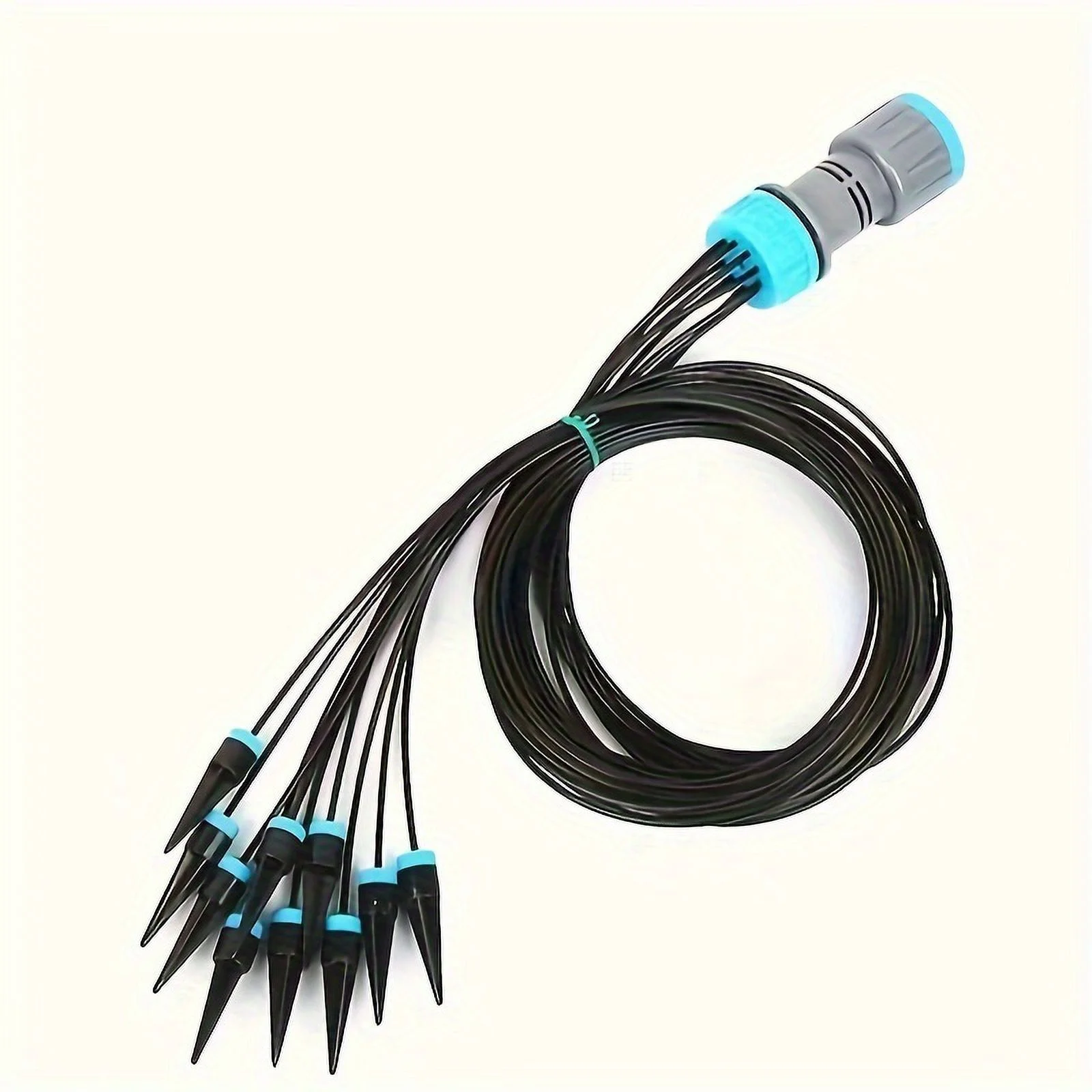 1 set of automatic drip irrigation device  equipped with 10 drip  micro irrigation system 3/4 in adapters  gardening tools