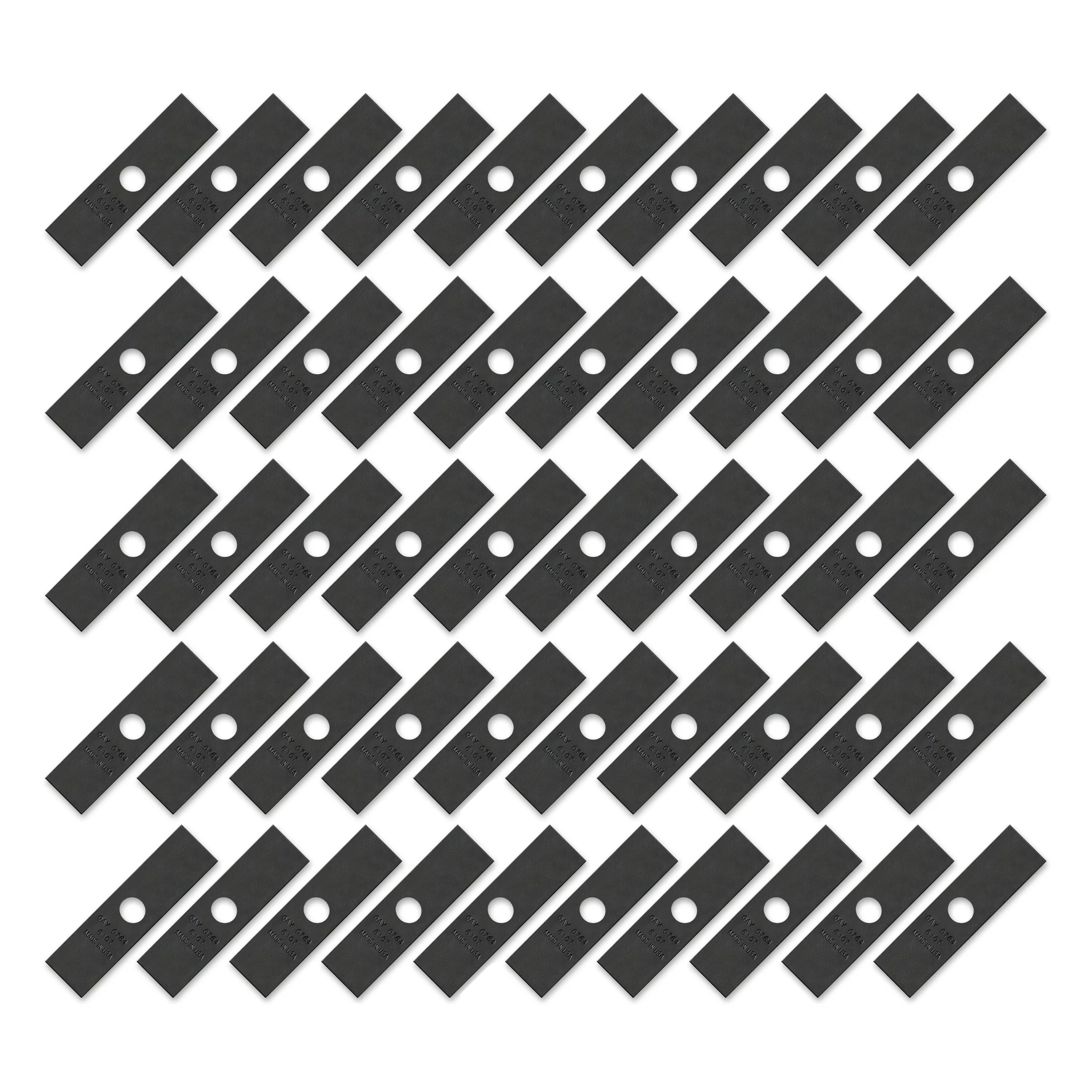 Terre Products, 50 Pack Heat Hardened Edger Blades, Compatible with Ryobi 613223, Echo 720-237-001, Stihl 4133-713-4101, Maruyama 216062, and Green Machine 237001